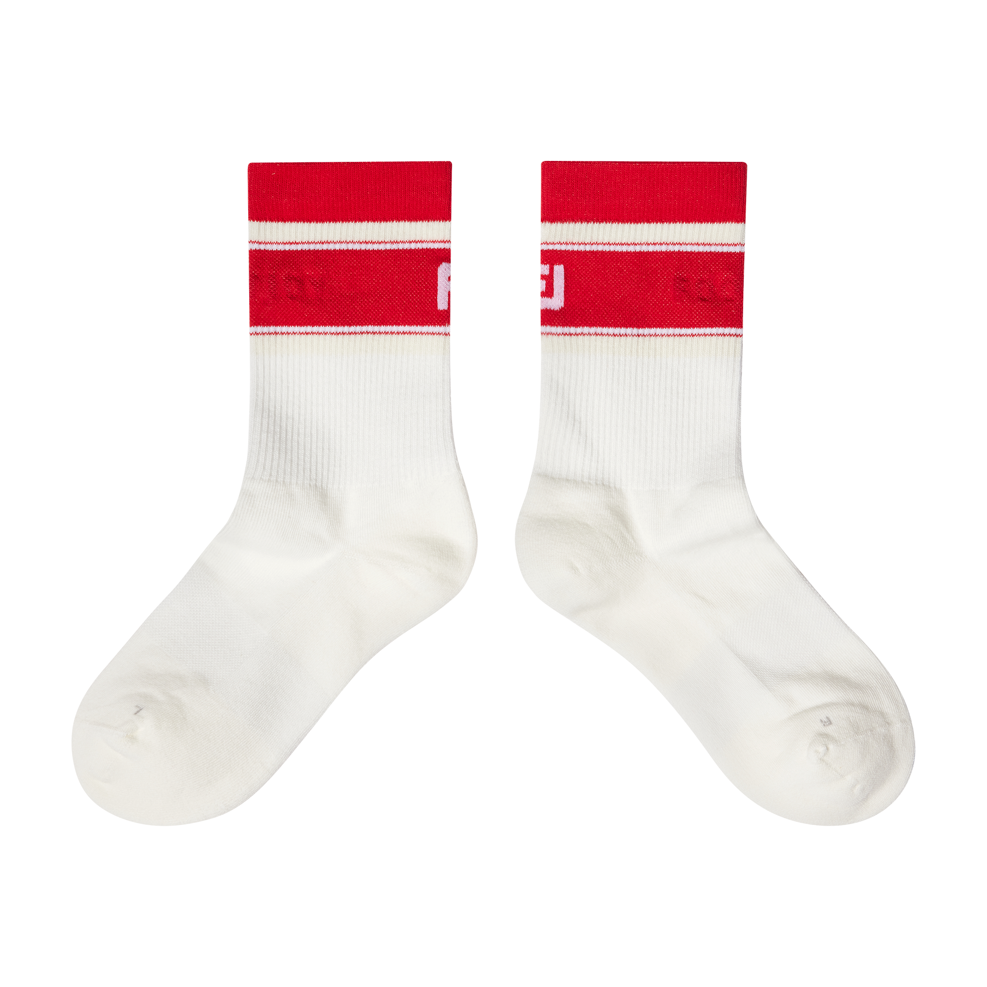 여성 스트라이프 크루 삭스