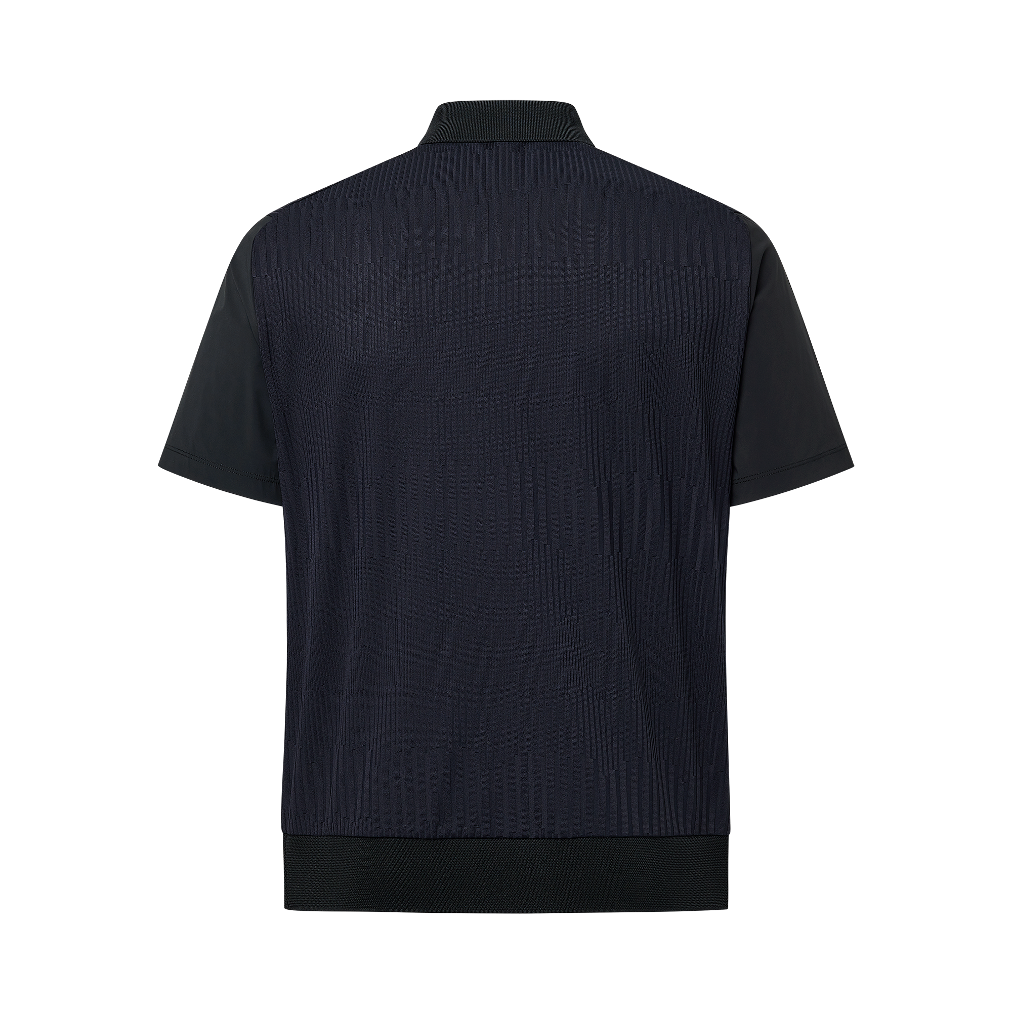 자카드 하이브리드 폴로 셔츠