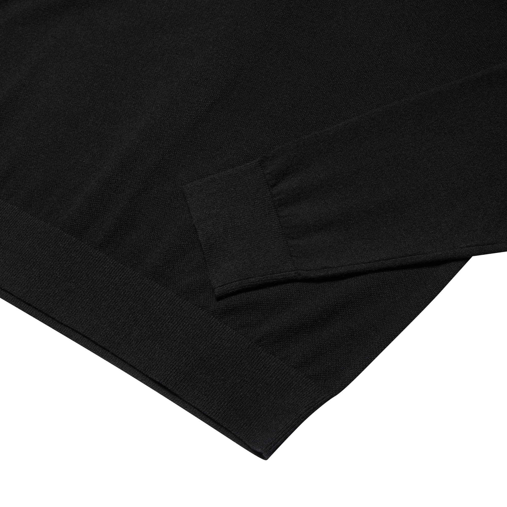 래글런 니트 폴로 셔츠