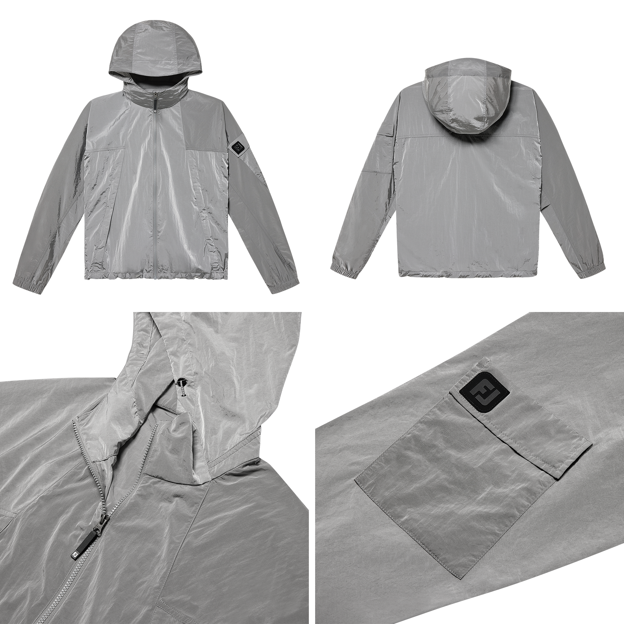 후드 윈드브레이커