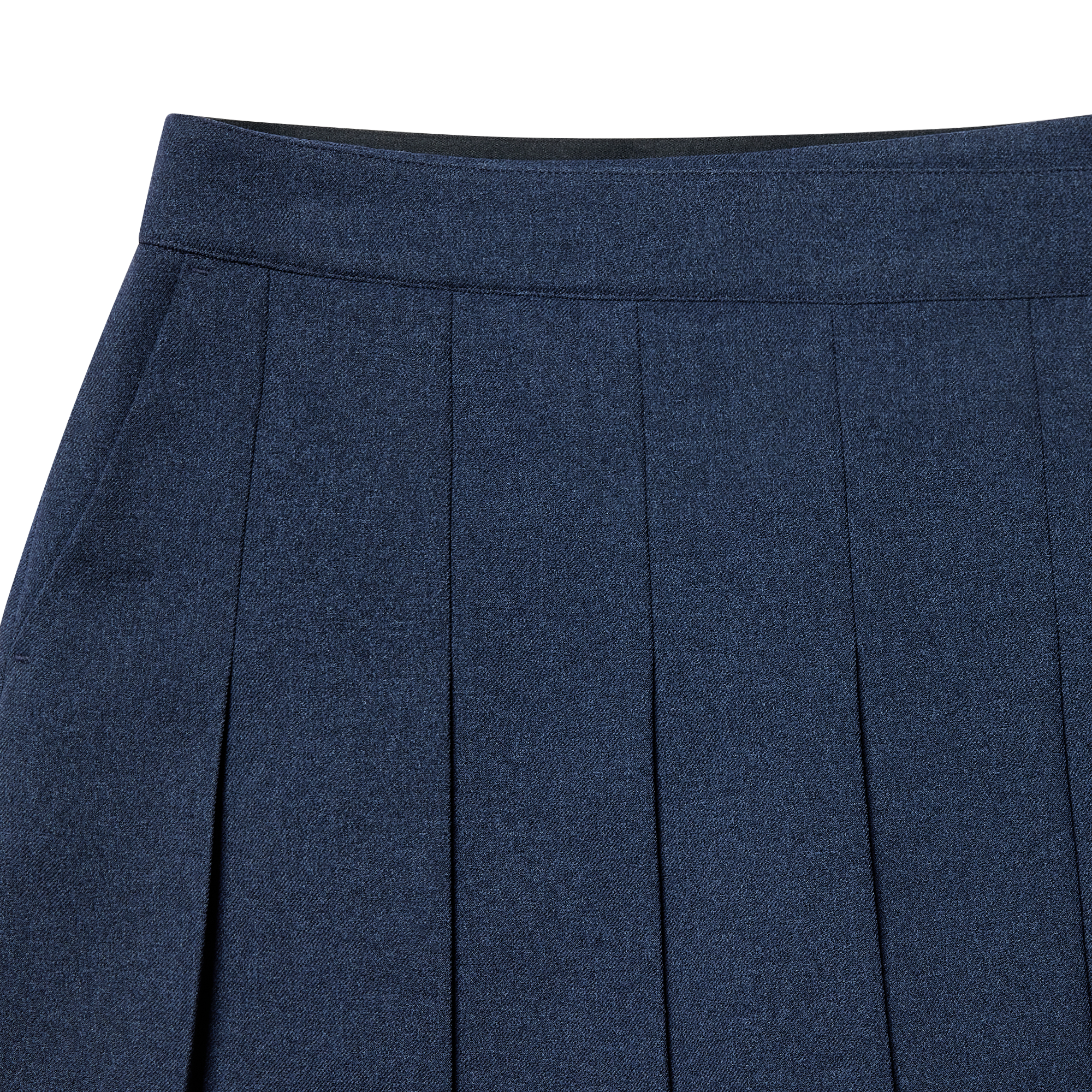 여성 플리츠 랩 스코트