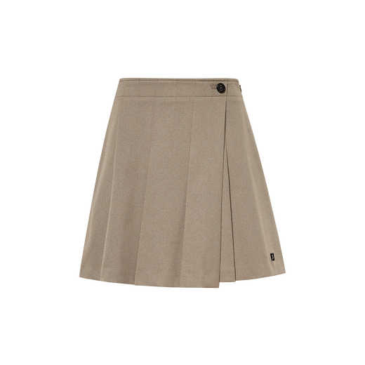 여성 롱 플리츠 스코트