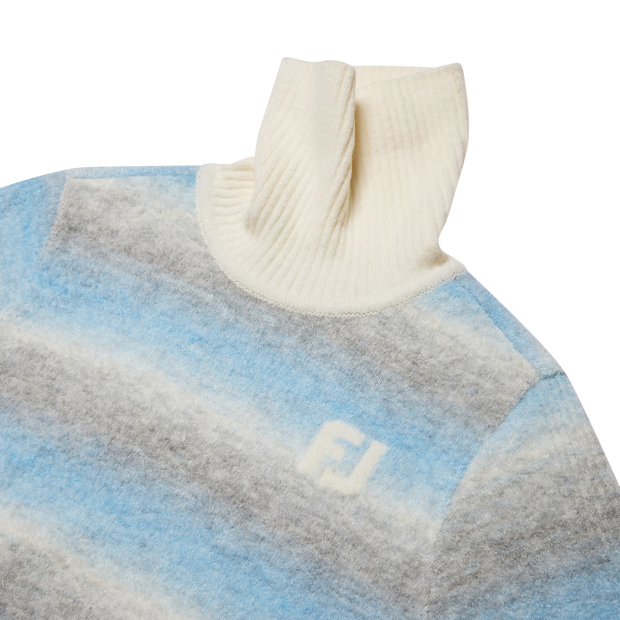 여성 그라데이션 니트 풀오버