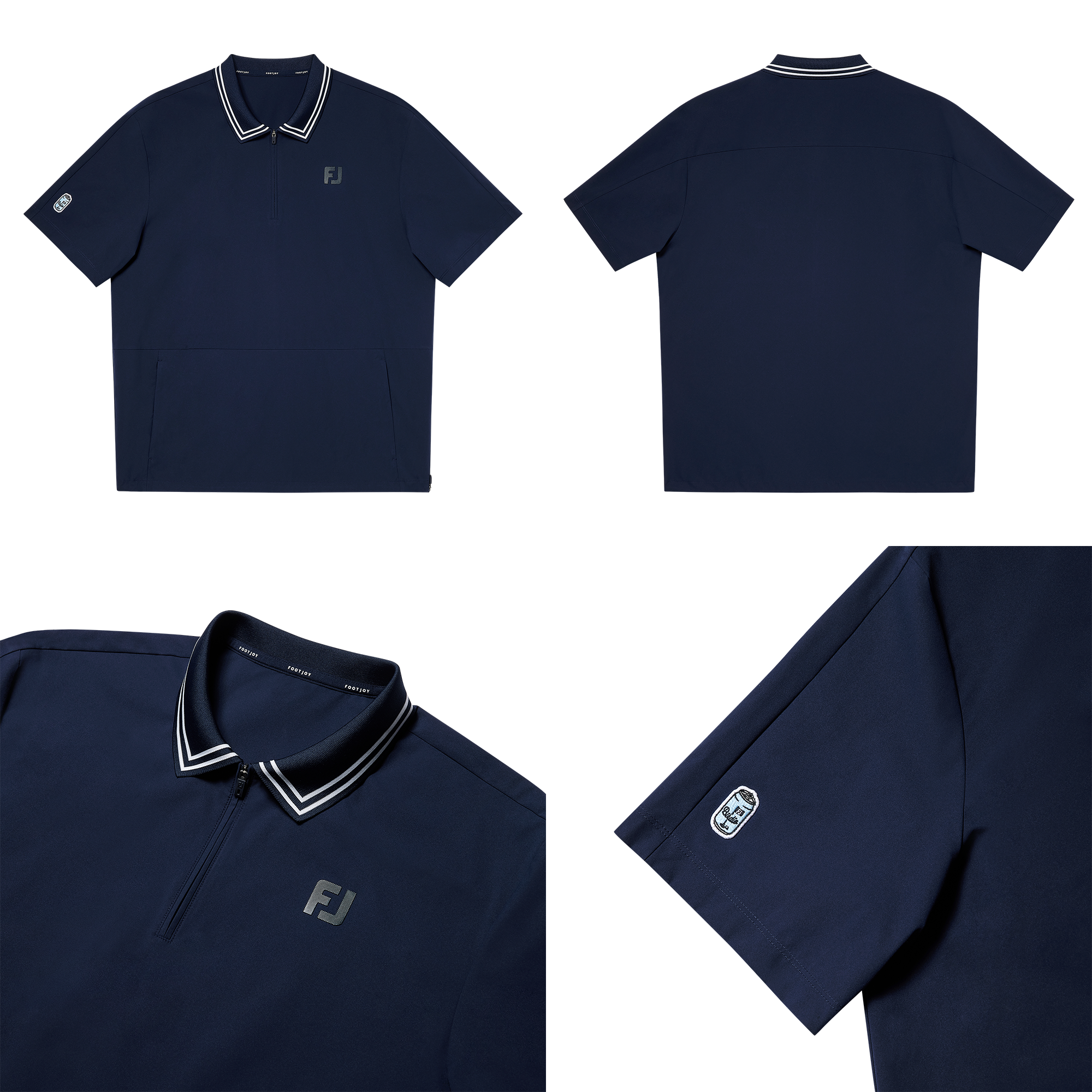 펀 우븐 폴로 셔츠