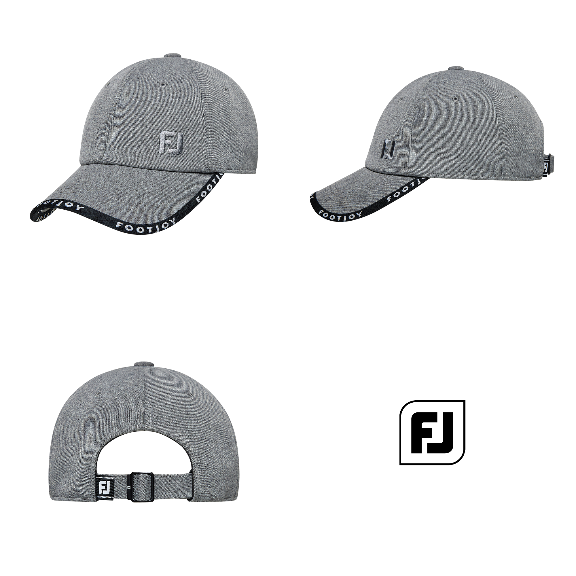 여성 로고 포인트 캡