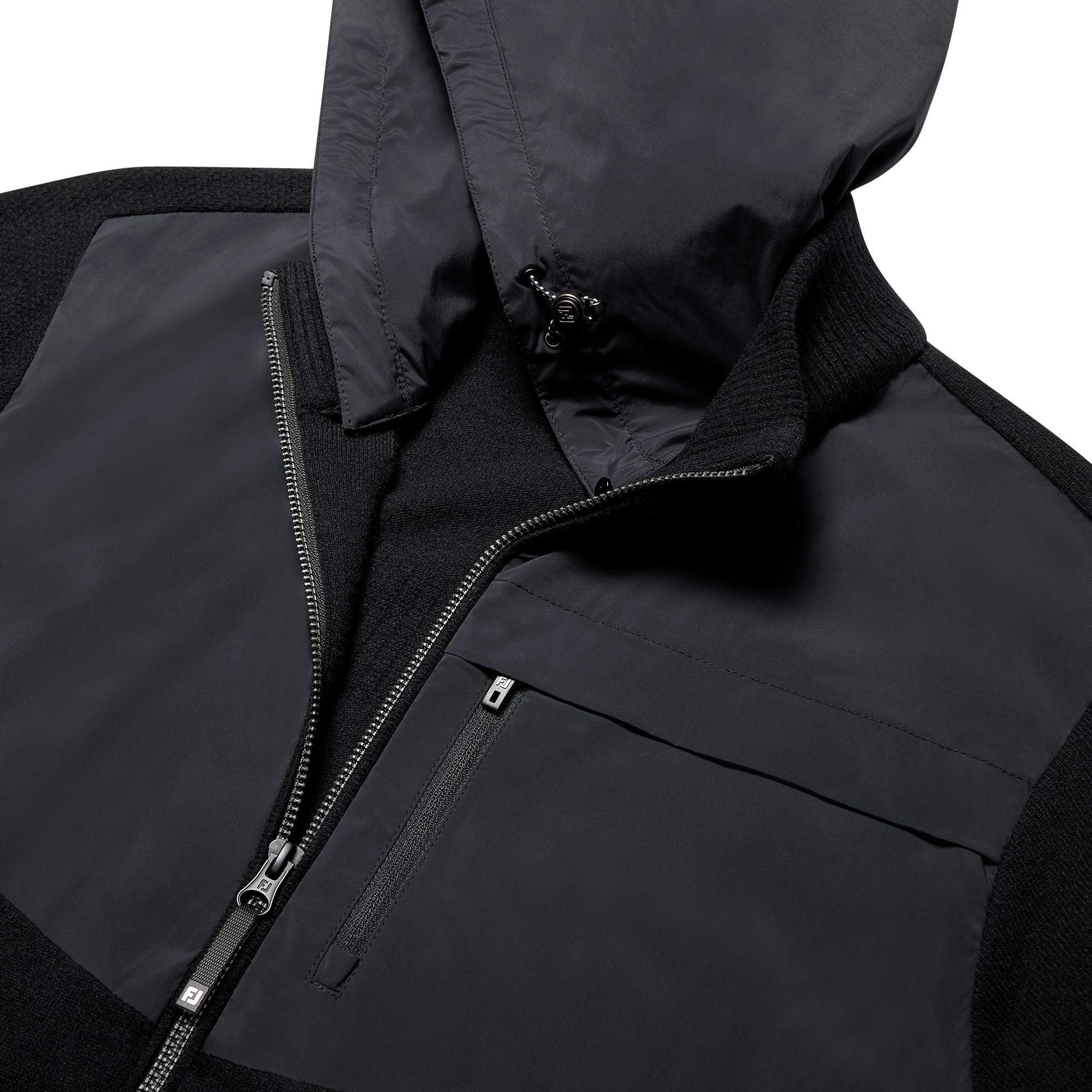 하이브리드 니트 자켓