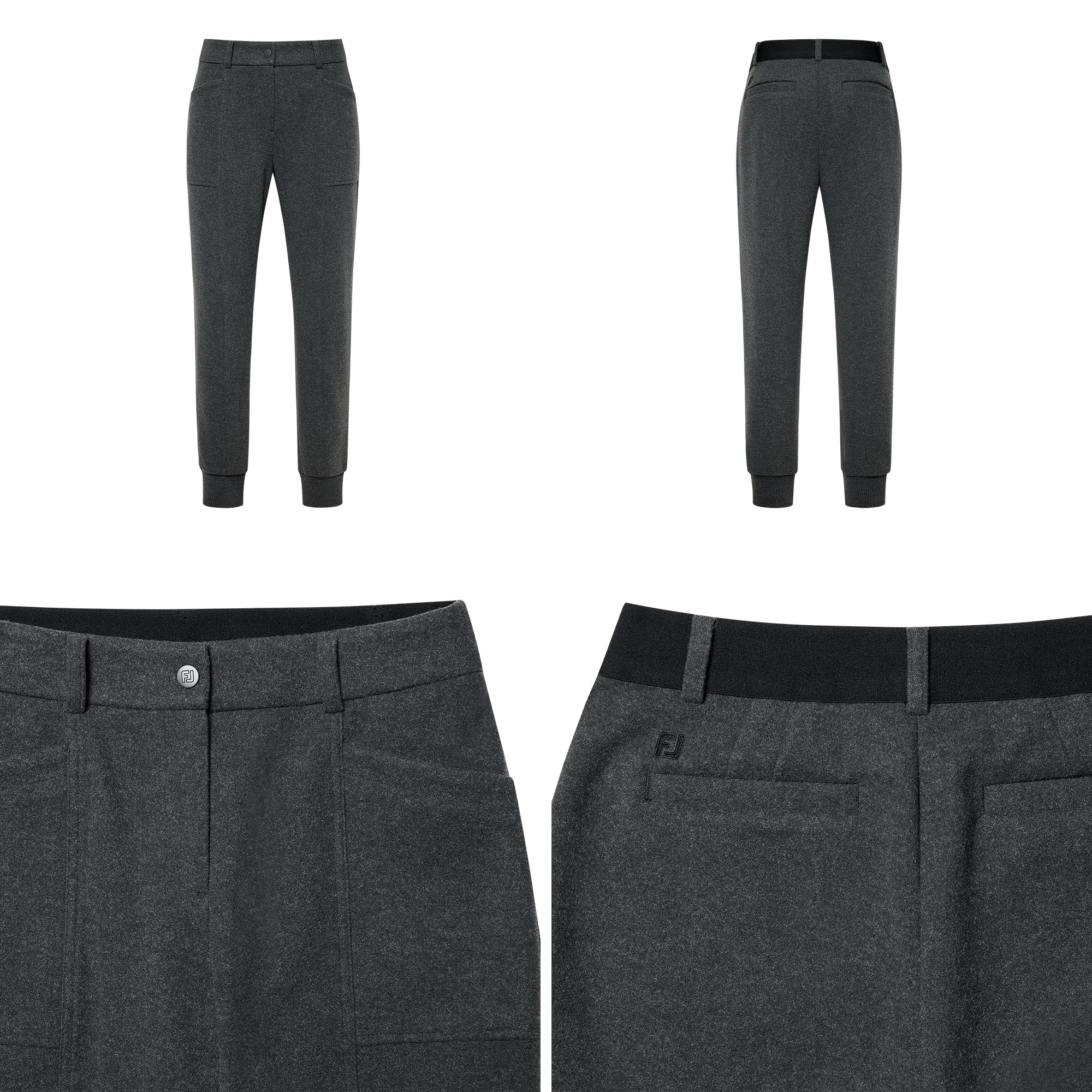 여성 브러쉬드 조거 팬츠