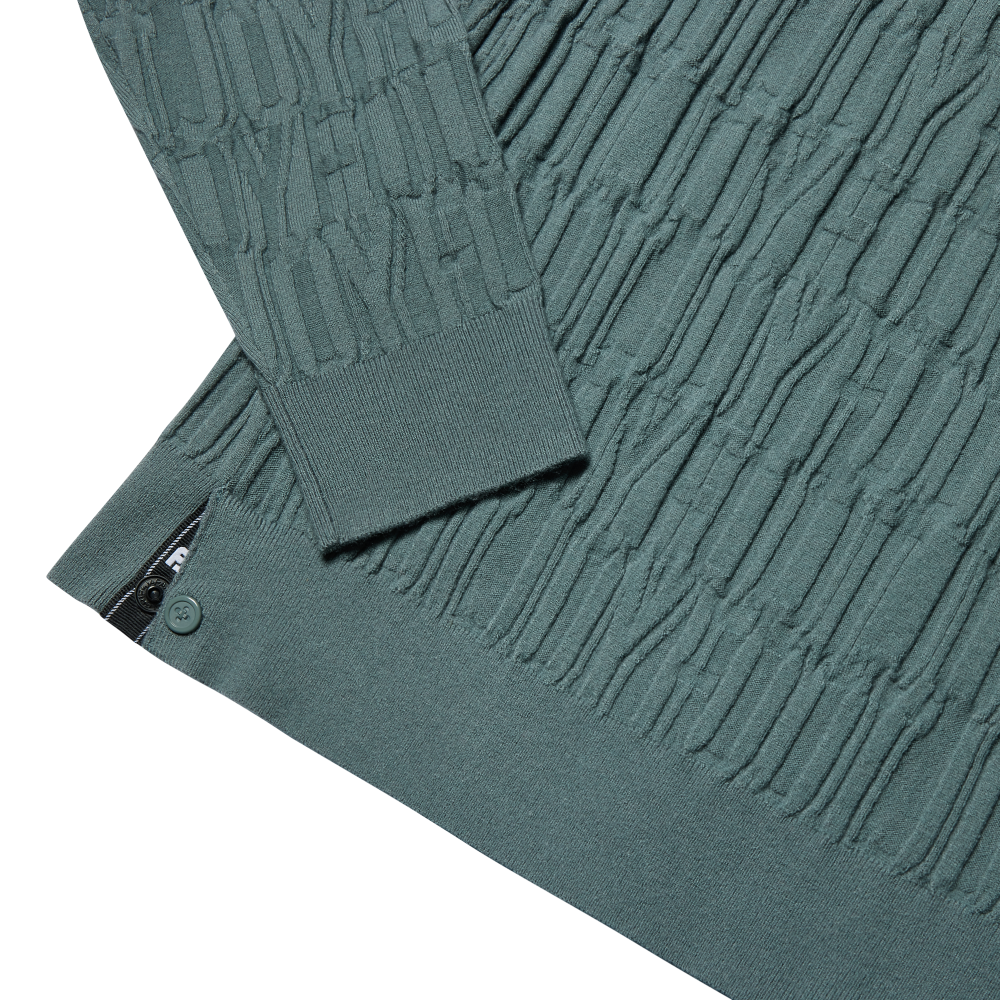 자가드 니트 폴로 스웨터