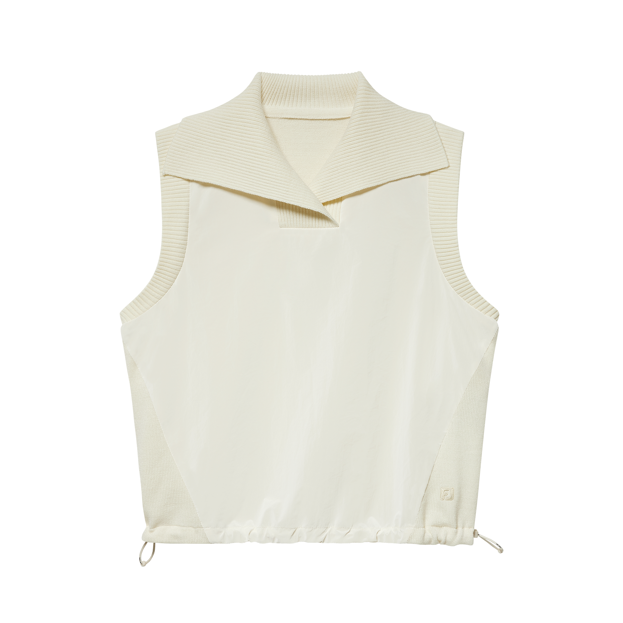 여성 하이브리드 니트 베스트