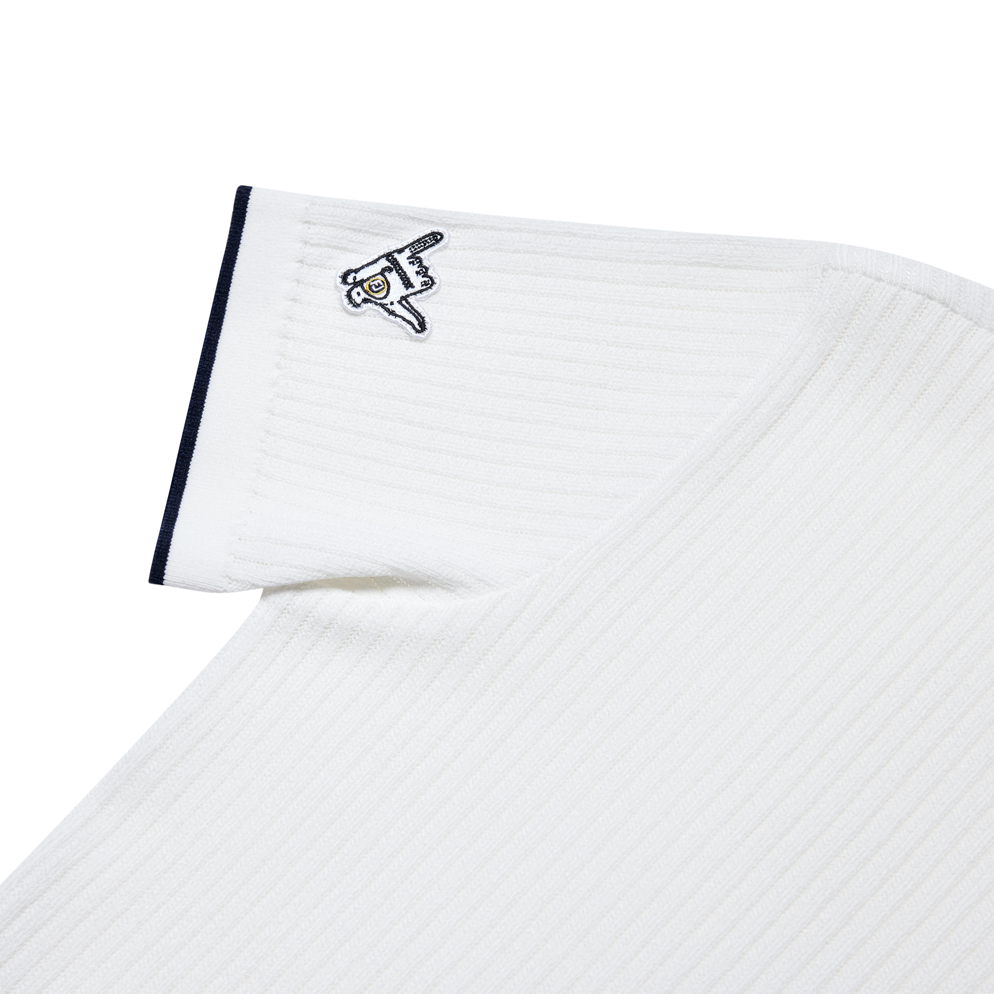 여성 펀 니트 폴로 셔츠