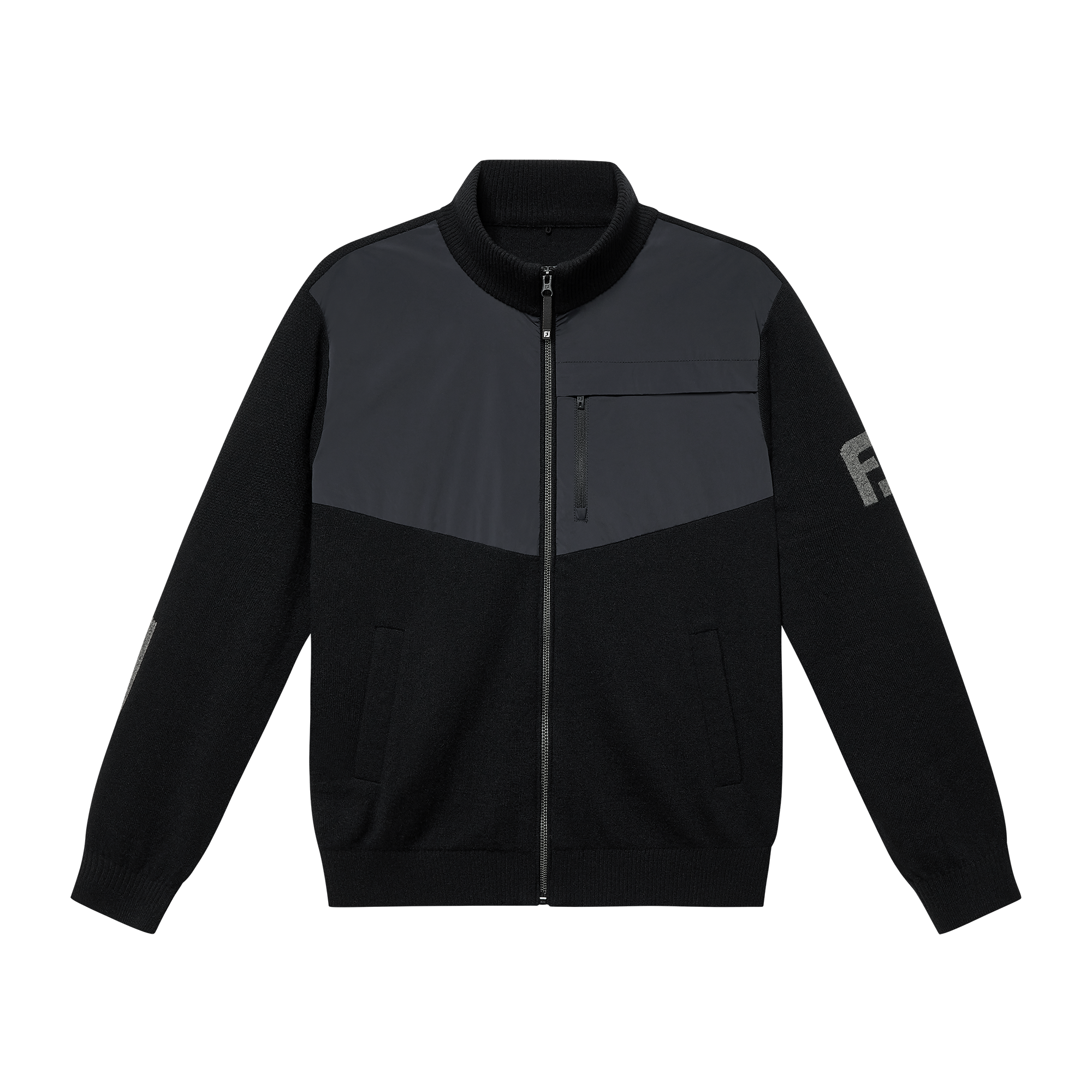 하이브리드 니트 자켓