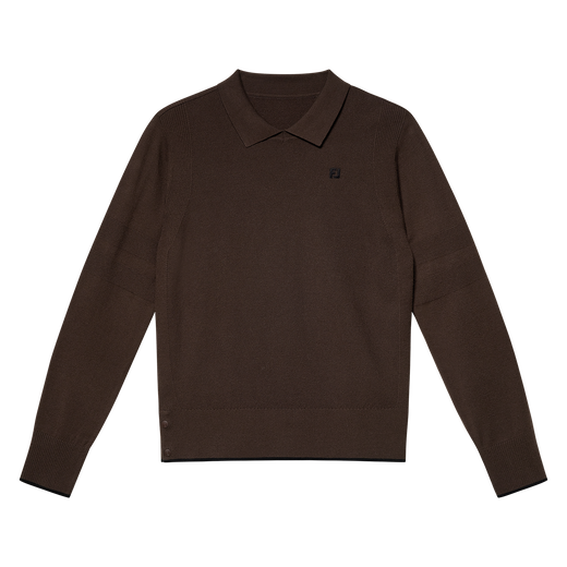 여성 니트 폴로 셔츠