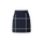 여성 와이드 체크 니트 스코트