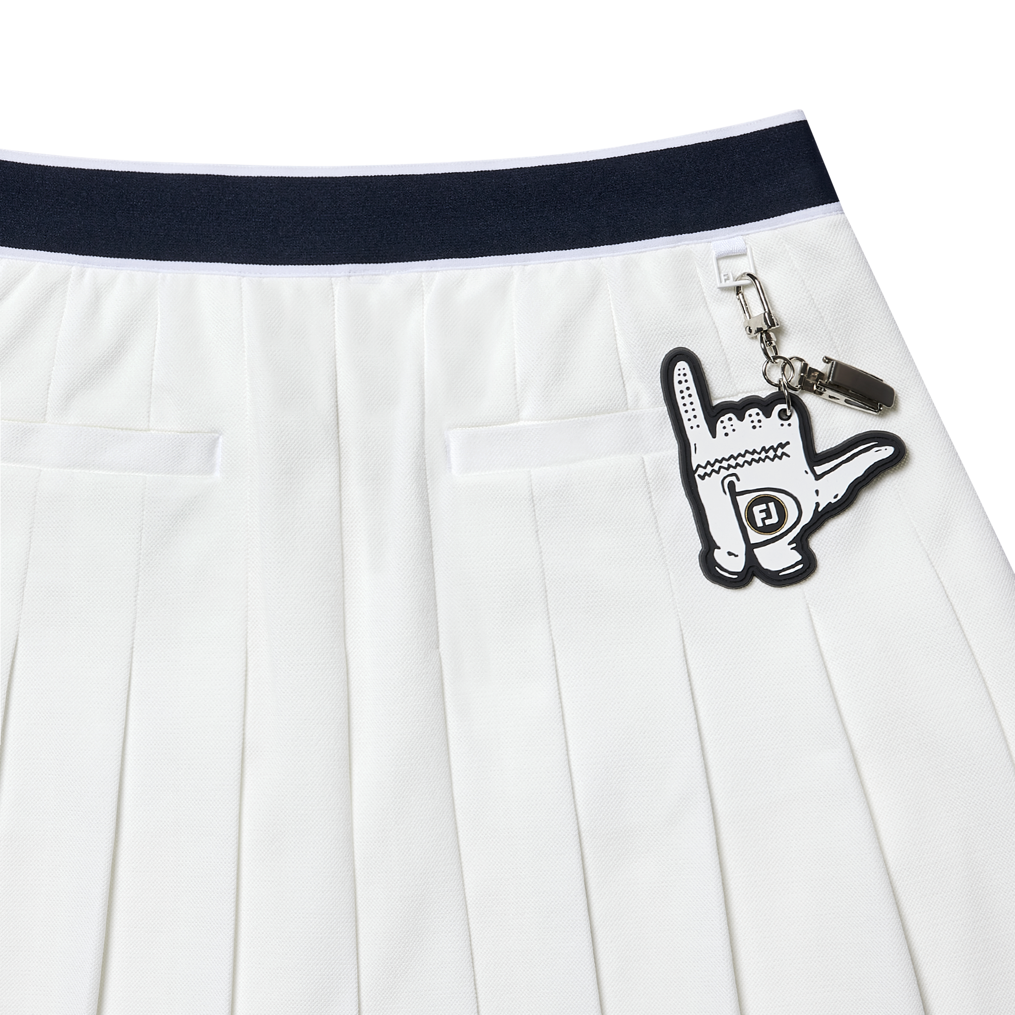 여성 펀 플리츠 스코트