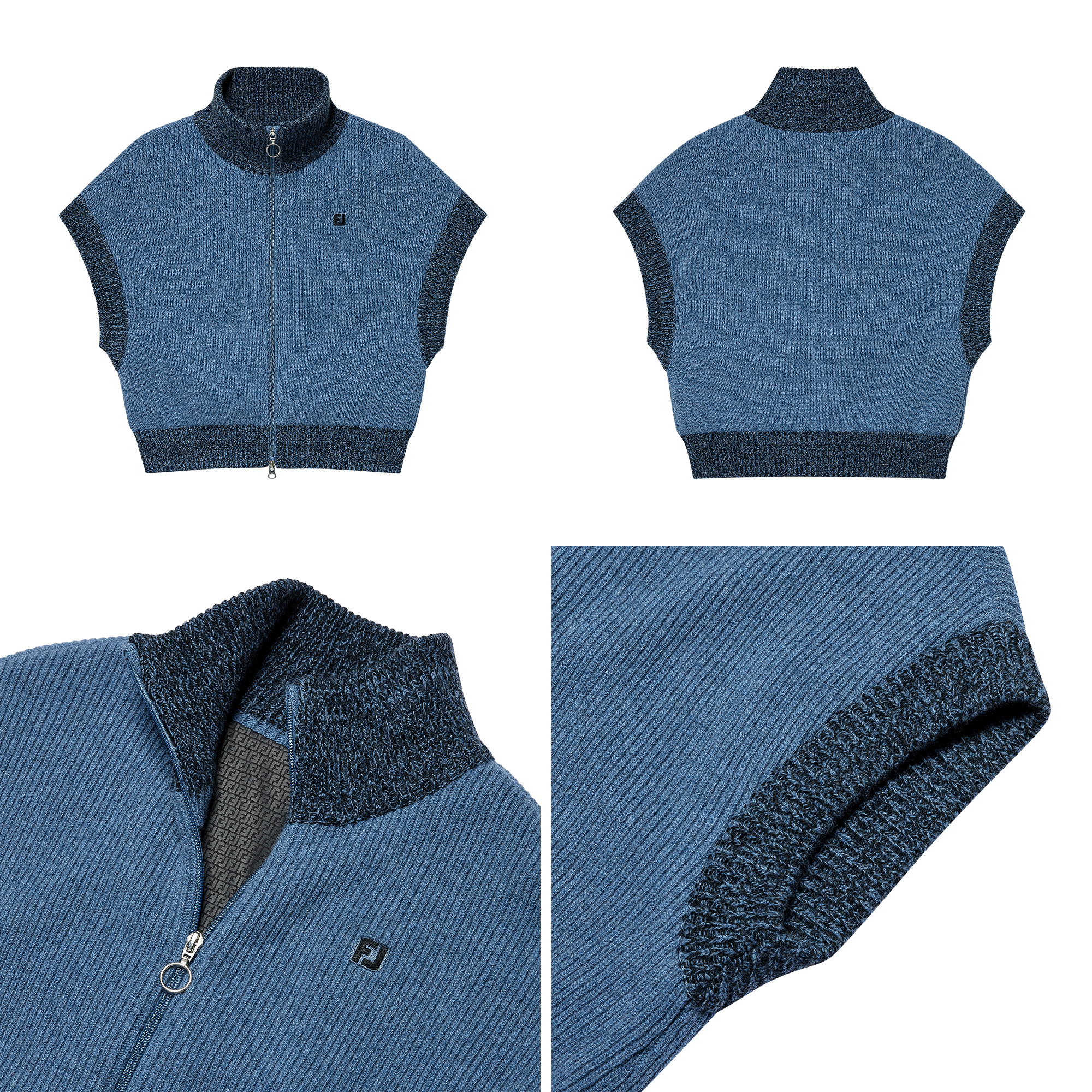 여성 집업 니트 베스트