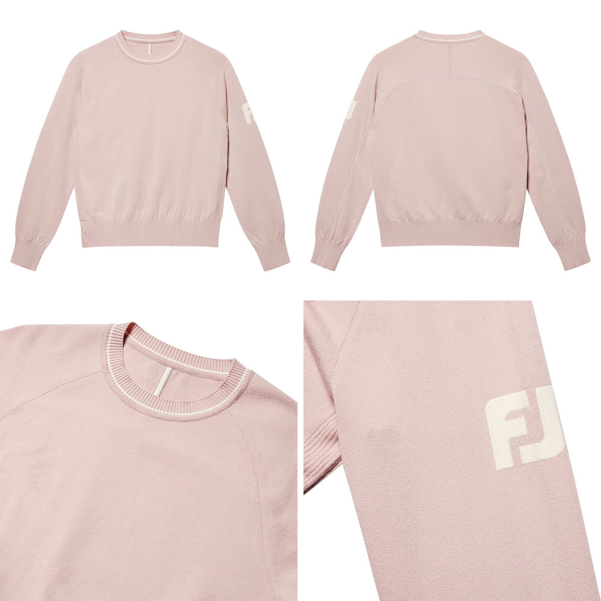 여성 라운드 풀오버