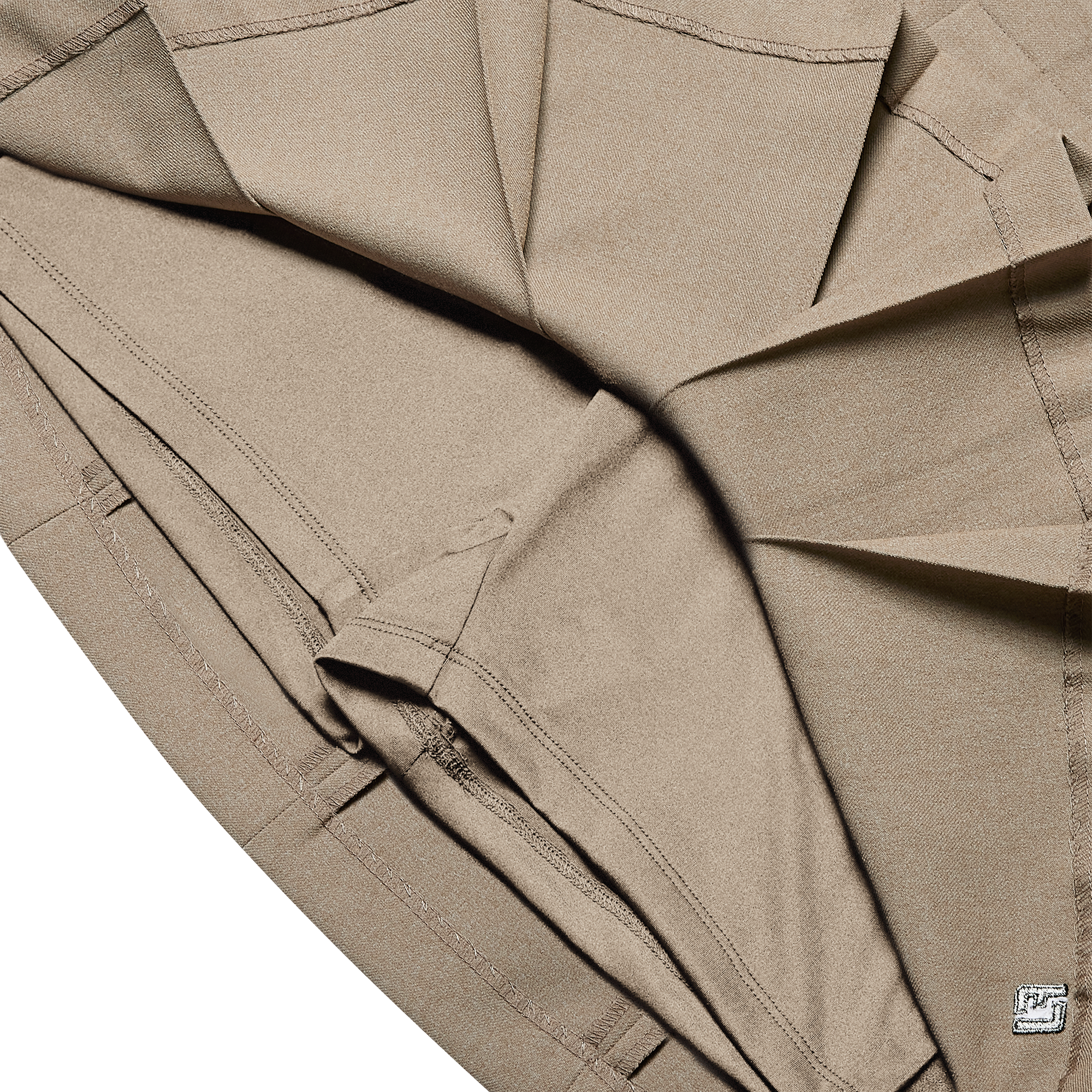 여성 롱 플리츠 스코트