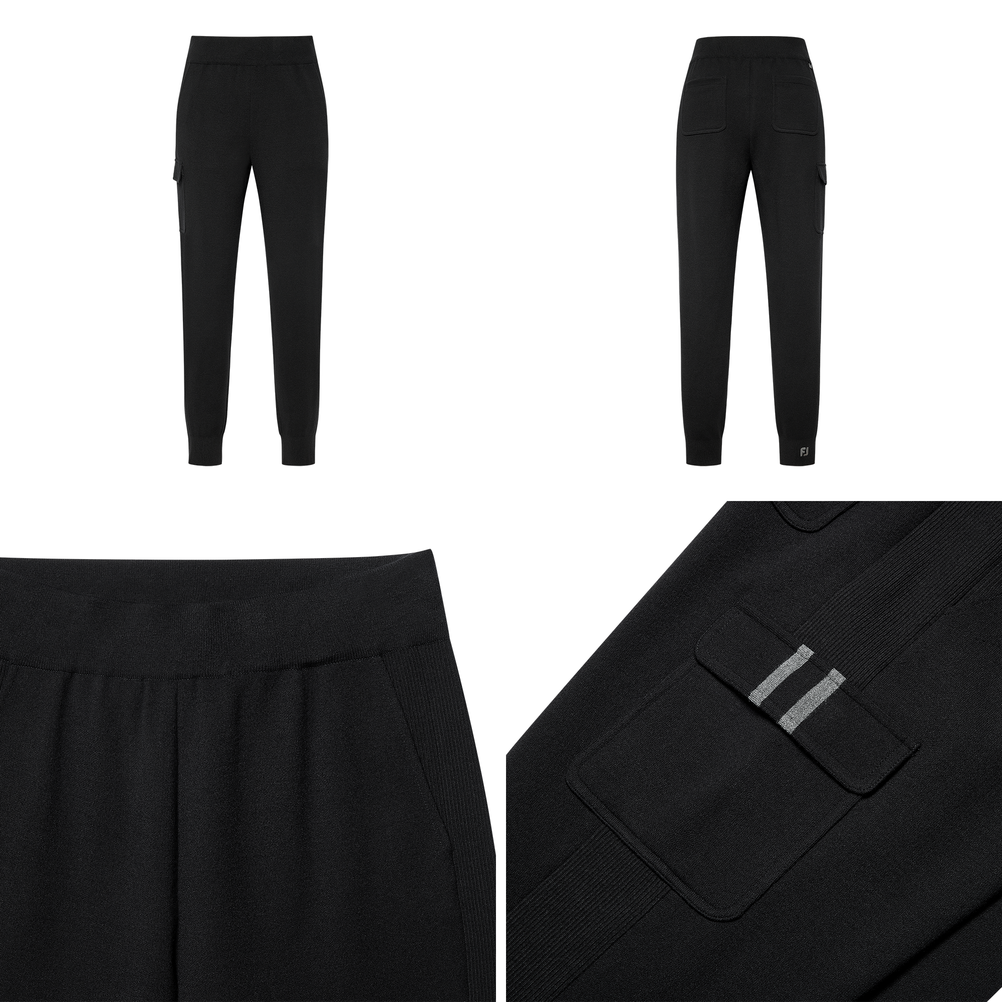 여성 니트 조거 팬츠