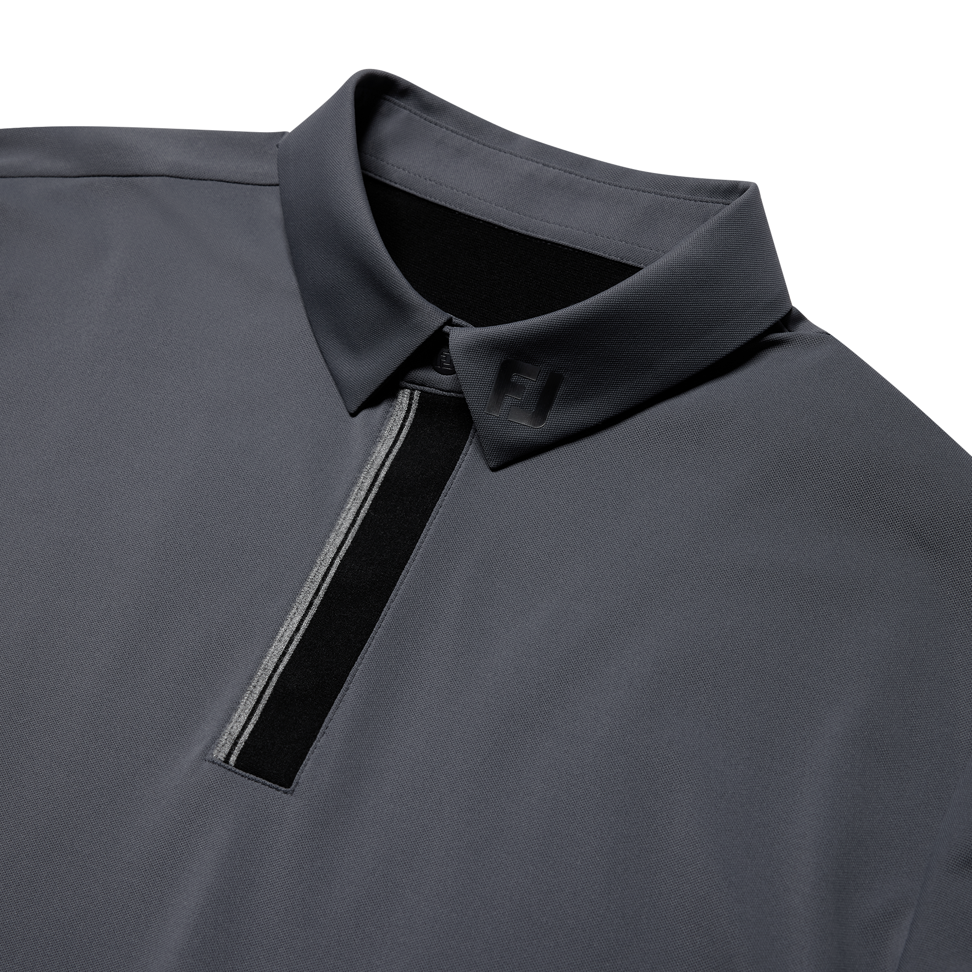 니트 하이브리드 폴로 셔츠