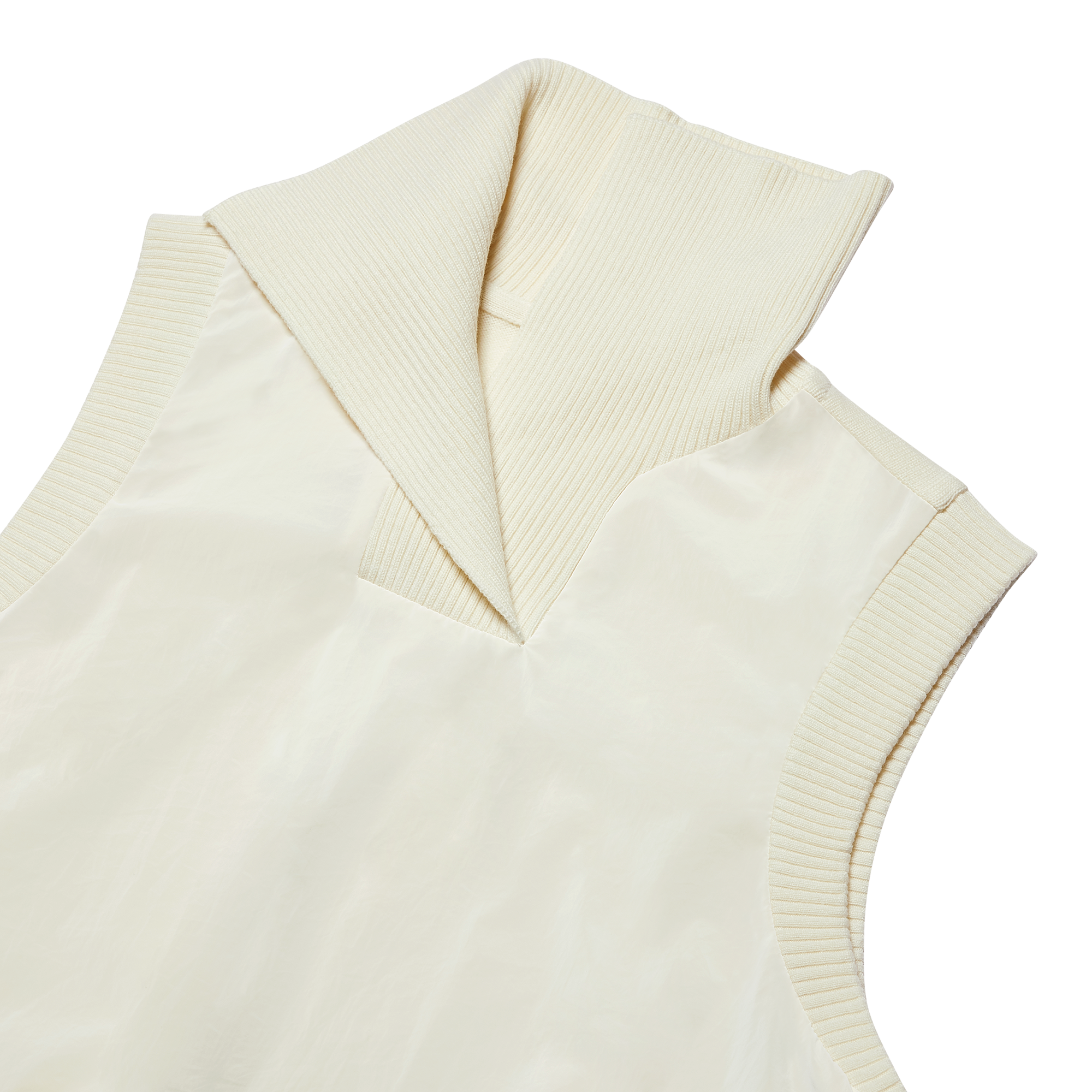 여성 하이브리드 니트 베스트