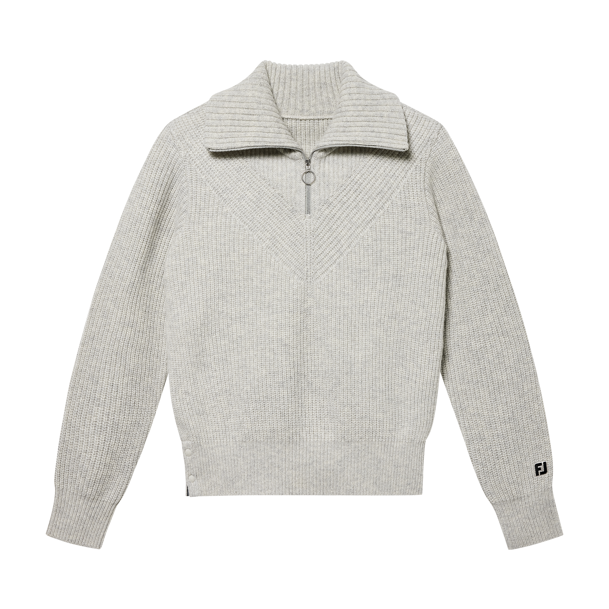 여성 집업 니트 풀오버