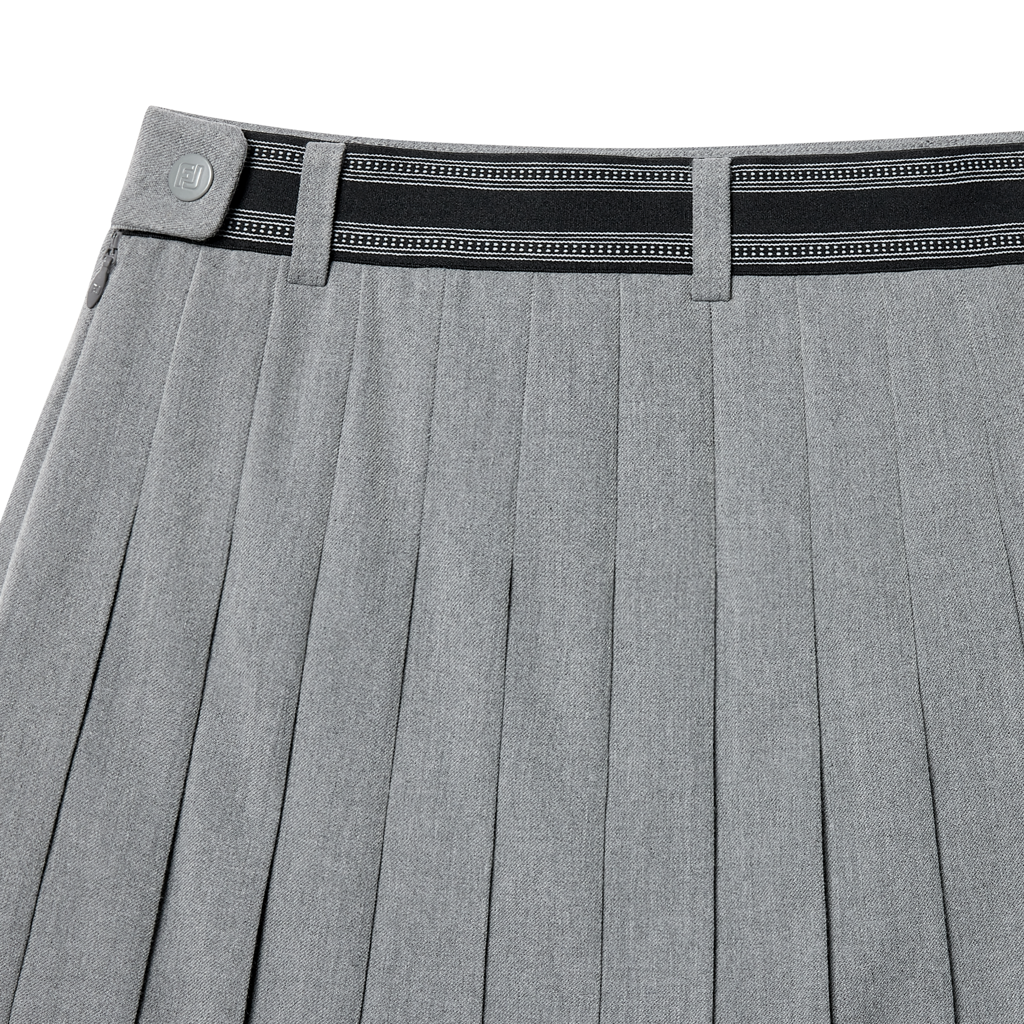 여성 베이직 플리츠 스코트