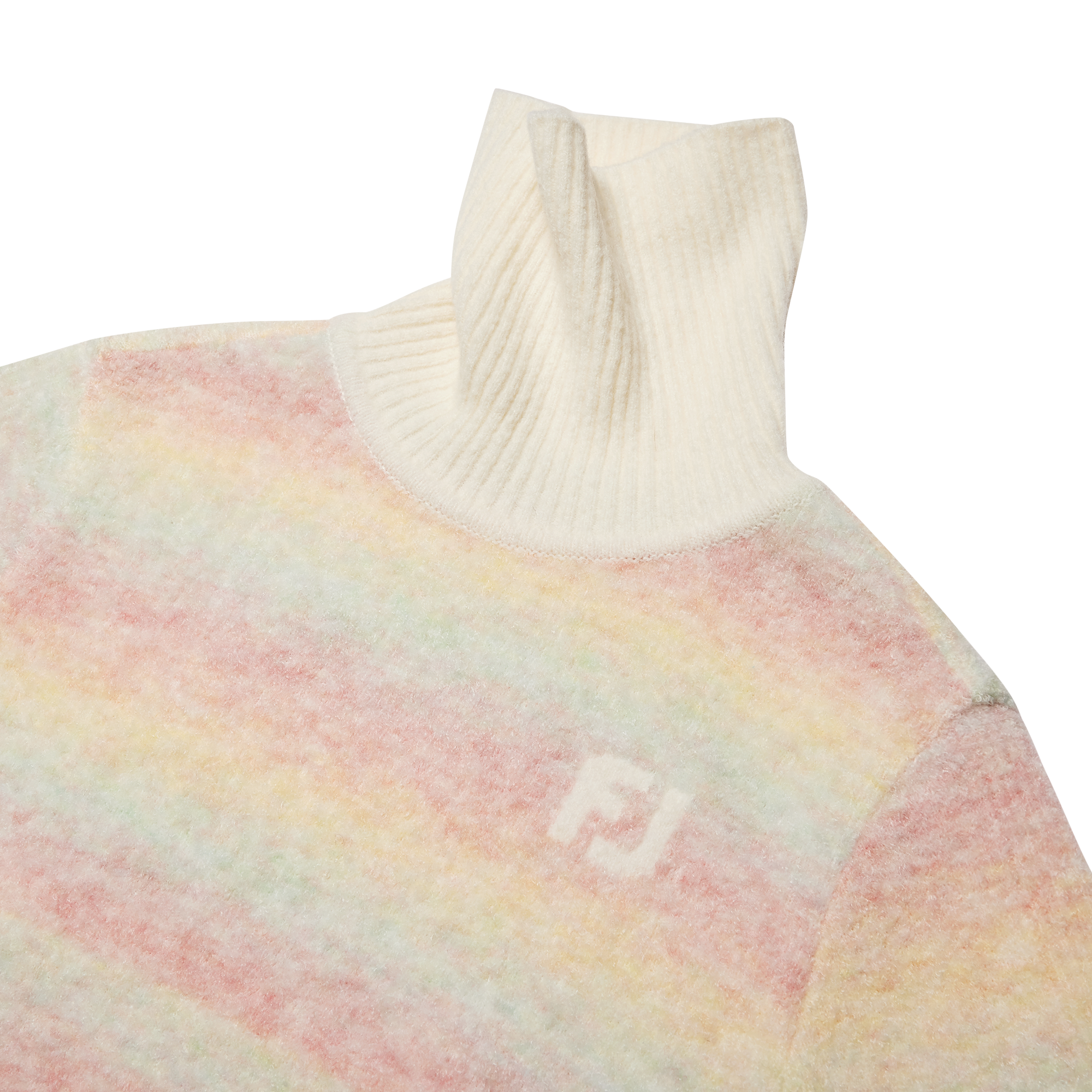 여성 그라데이션 니트 풀오버