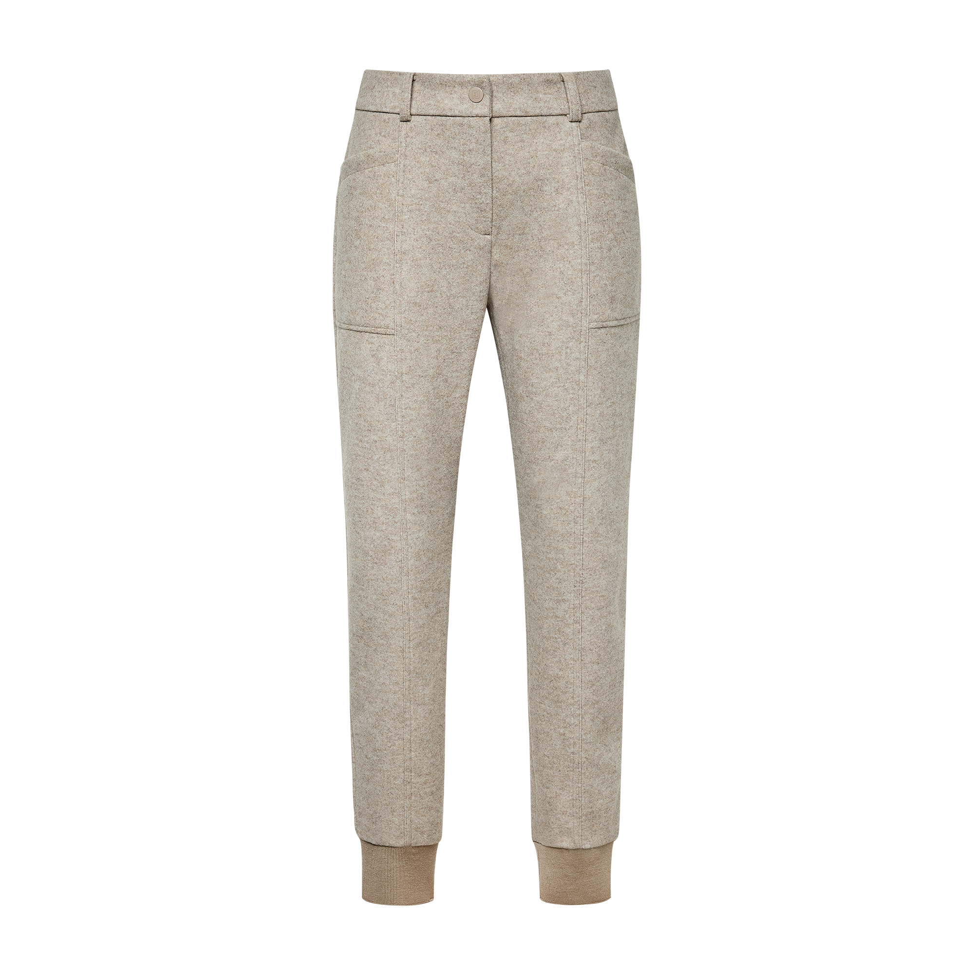 여성 브러쉬드 조거 팬츠