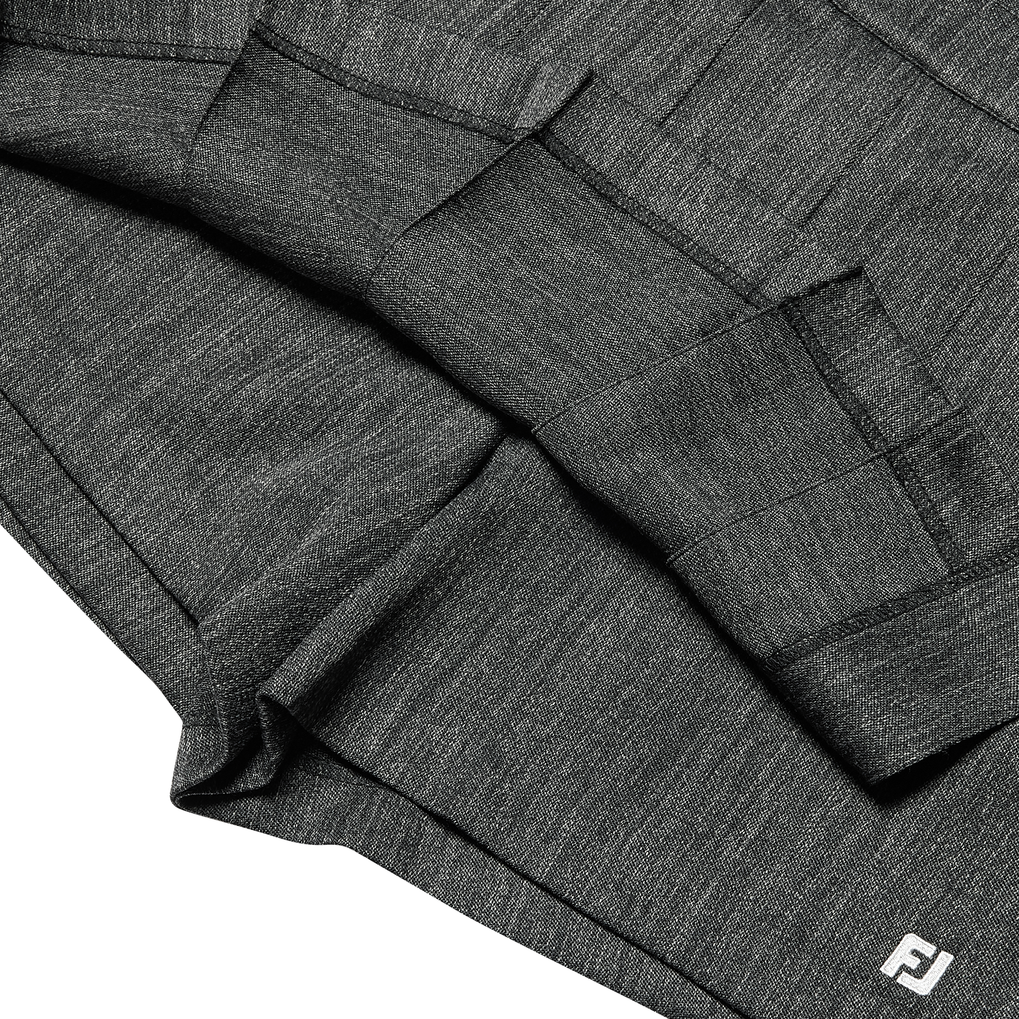 여성 플리츠 랩 스코트