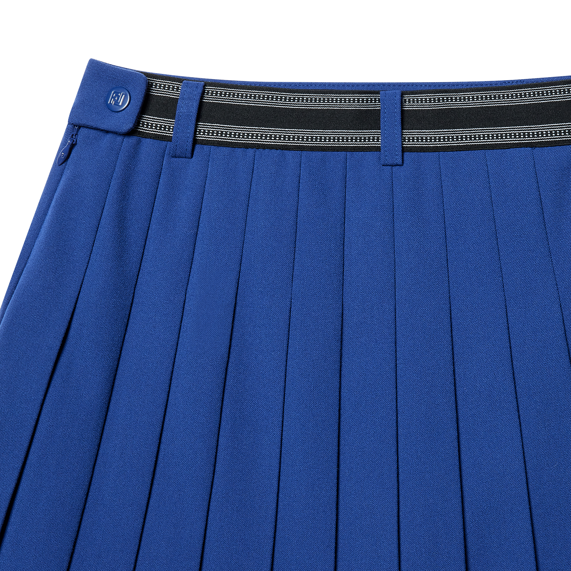 여성 베이직 플리츠 스코트