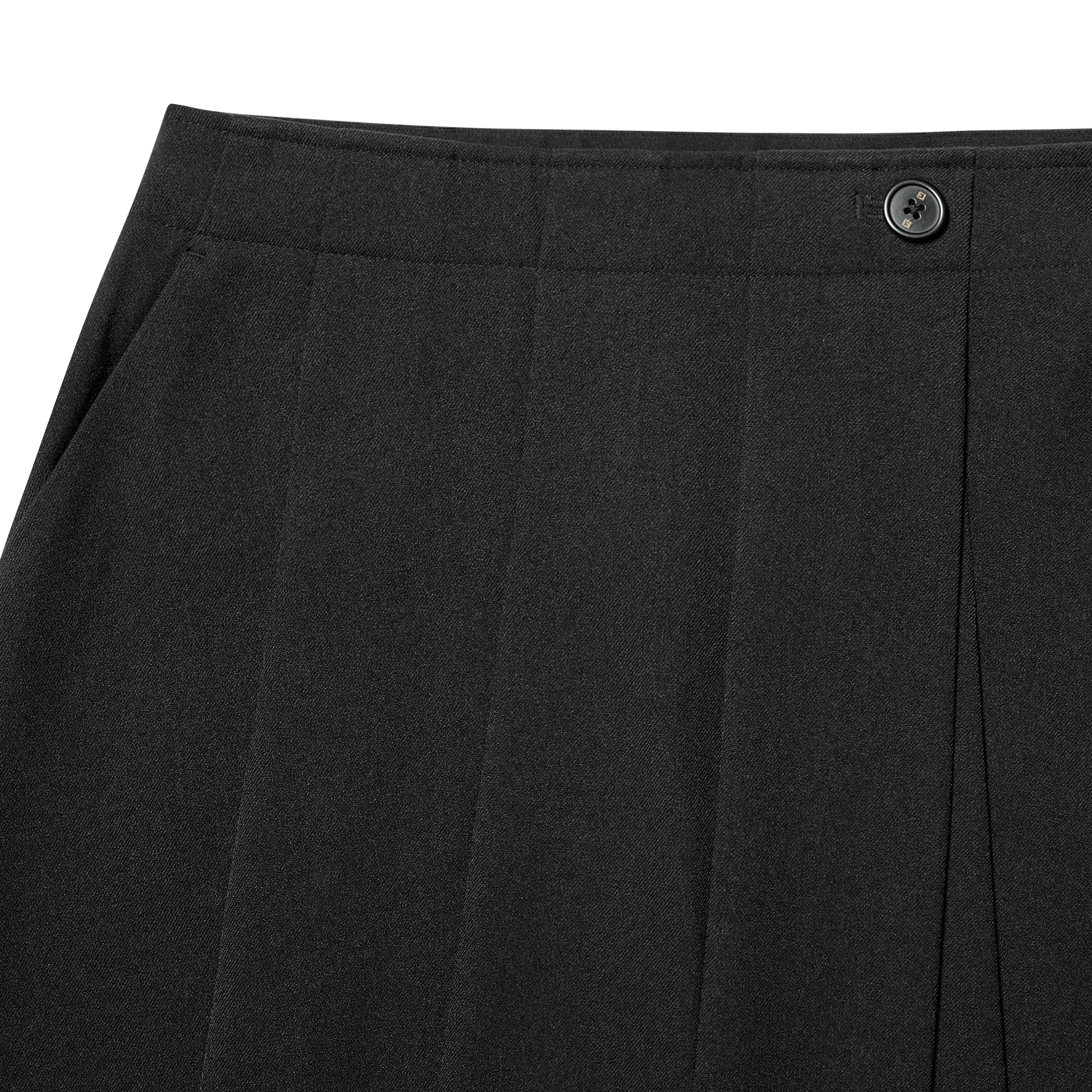 여성 롱 플리츠 스코트