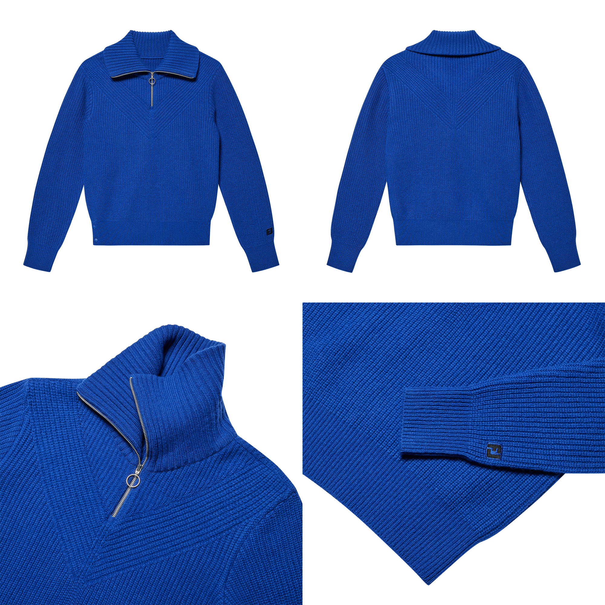 여성 집업 니트 풀오버