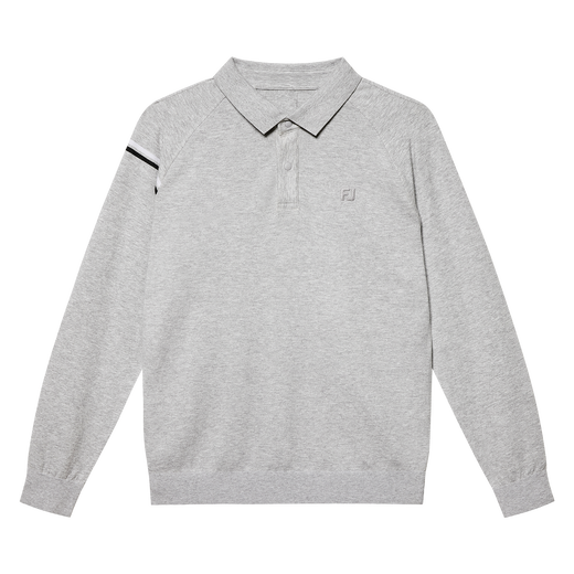 래글런 니트 폴로 셔츠