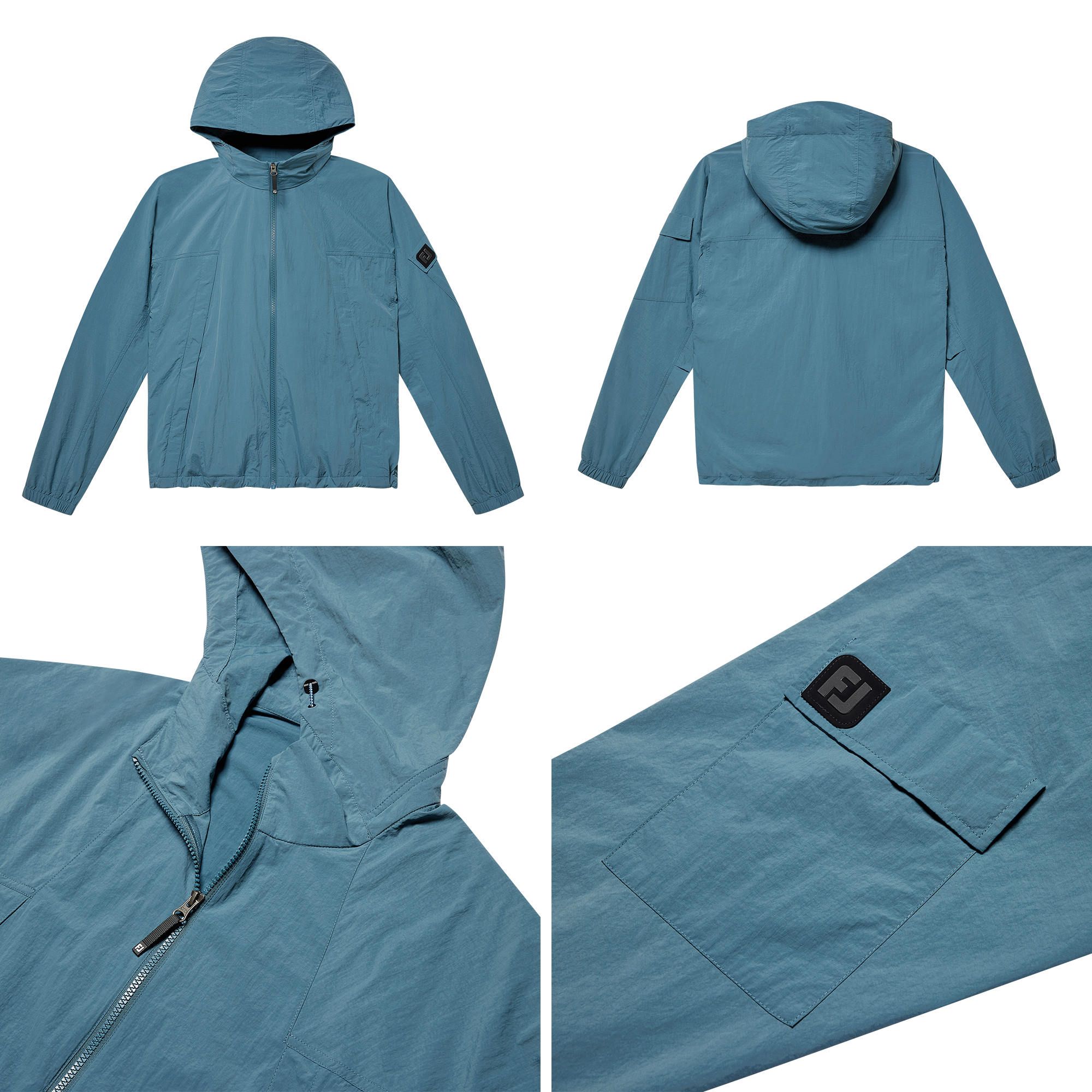 후드 윈드브레이커