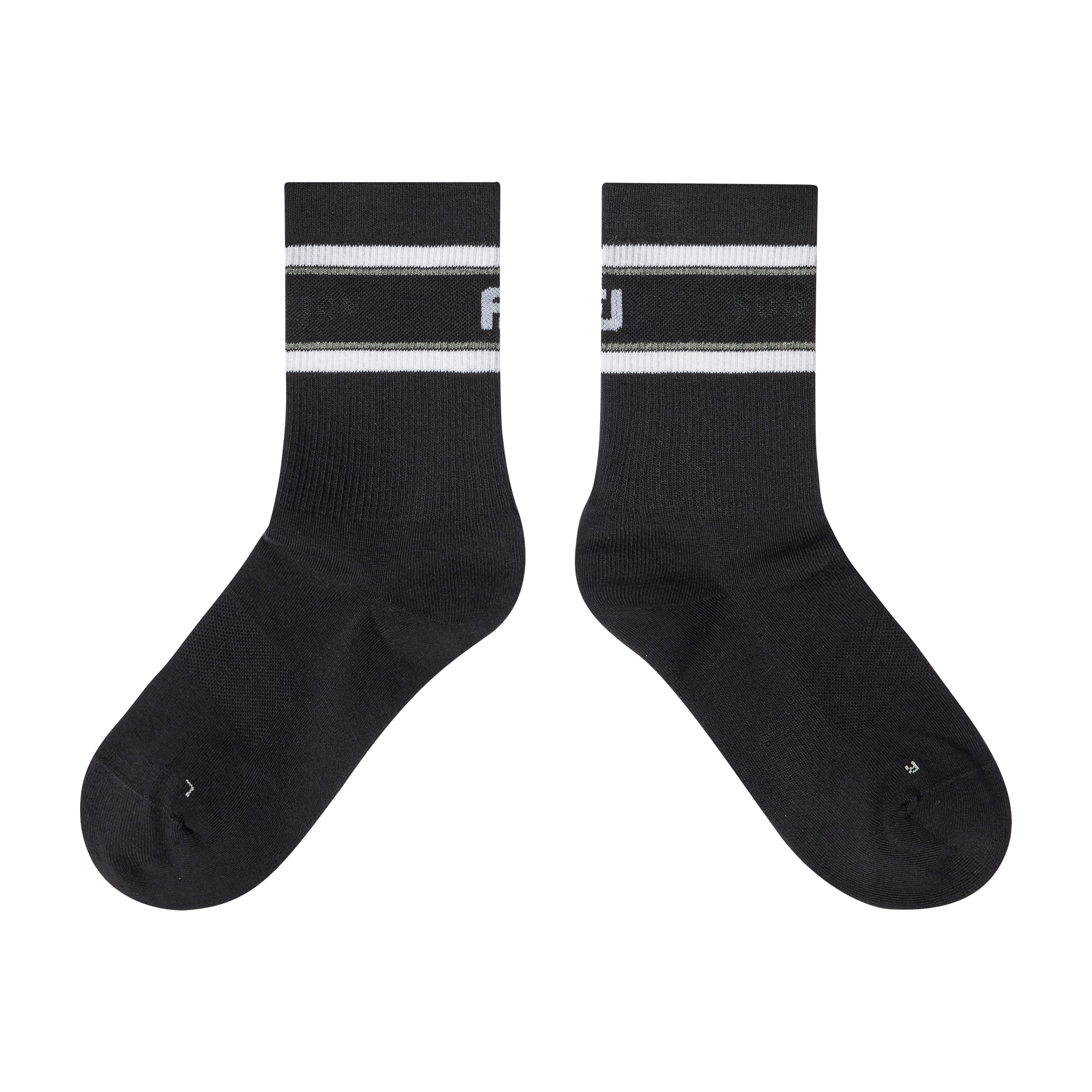 여성 스트라이프 크루 삭스