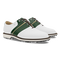 White / Forest Green / Forest Green Croc
