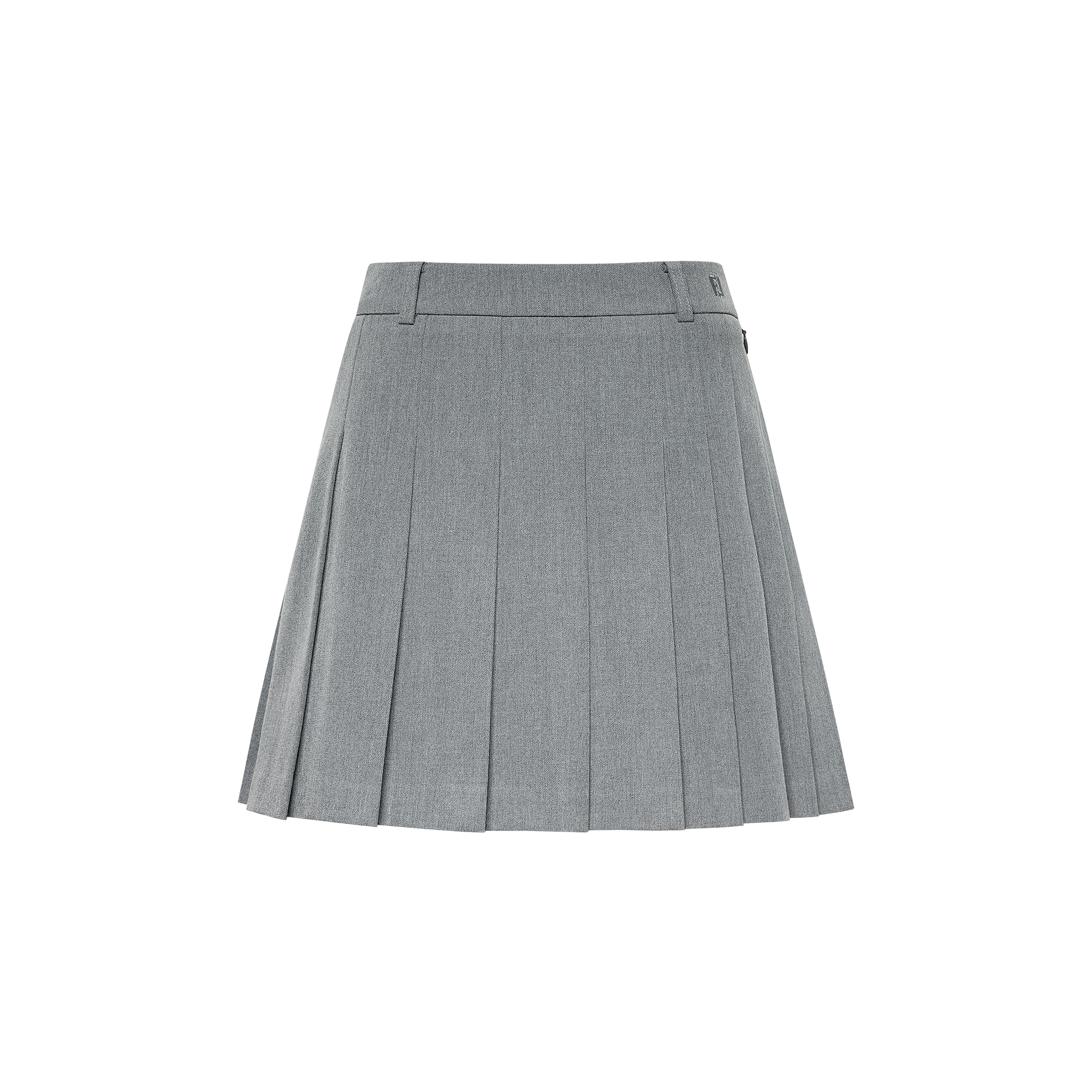 여성 베이직 플리츠 스코트