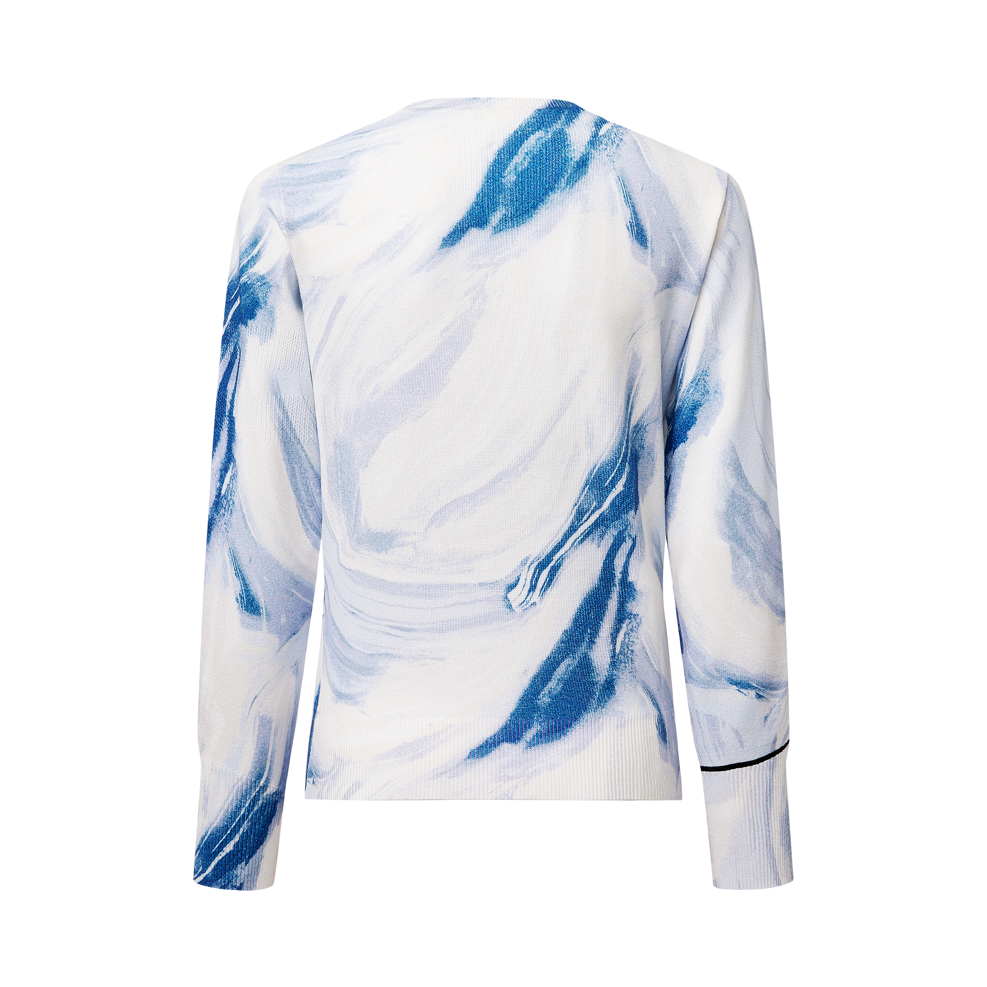 여성 라운드 니트 풀오버