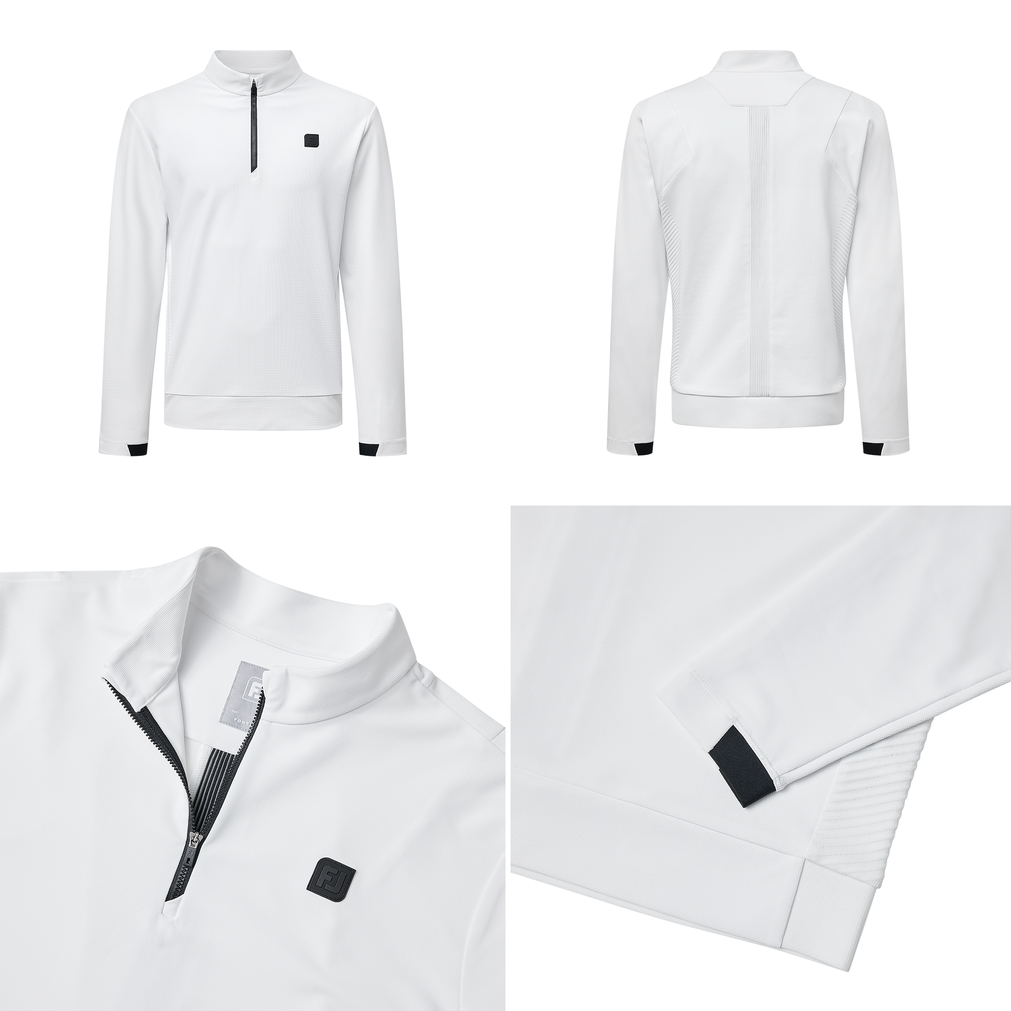 하이브리드 1/4 집업 셔츠