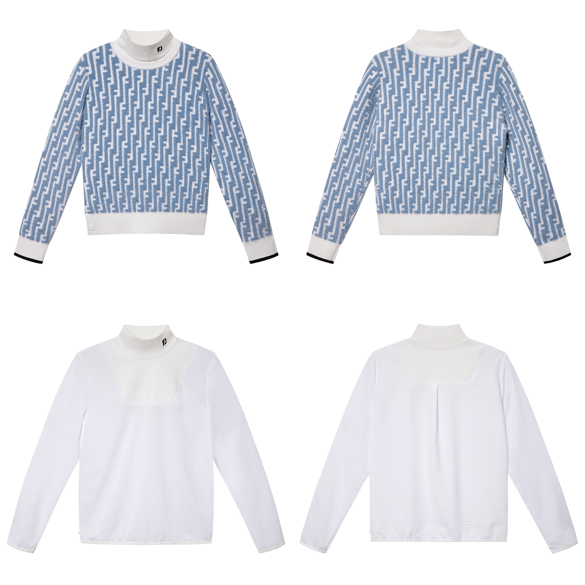 여성 디태쳐블 니트