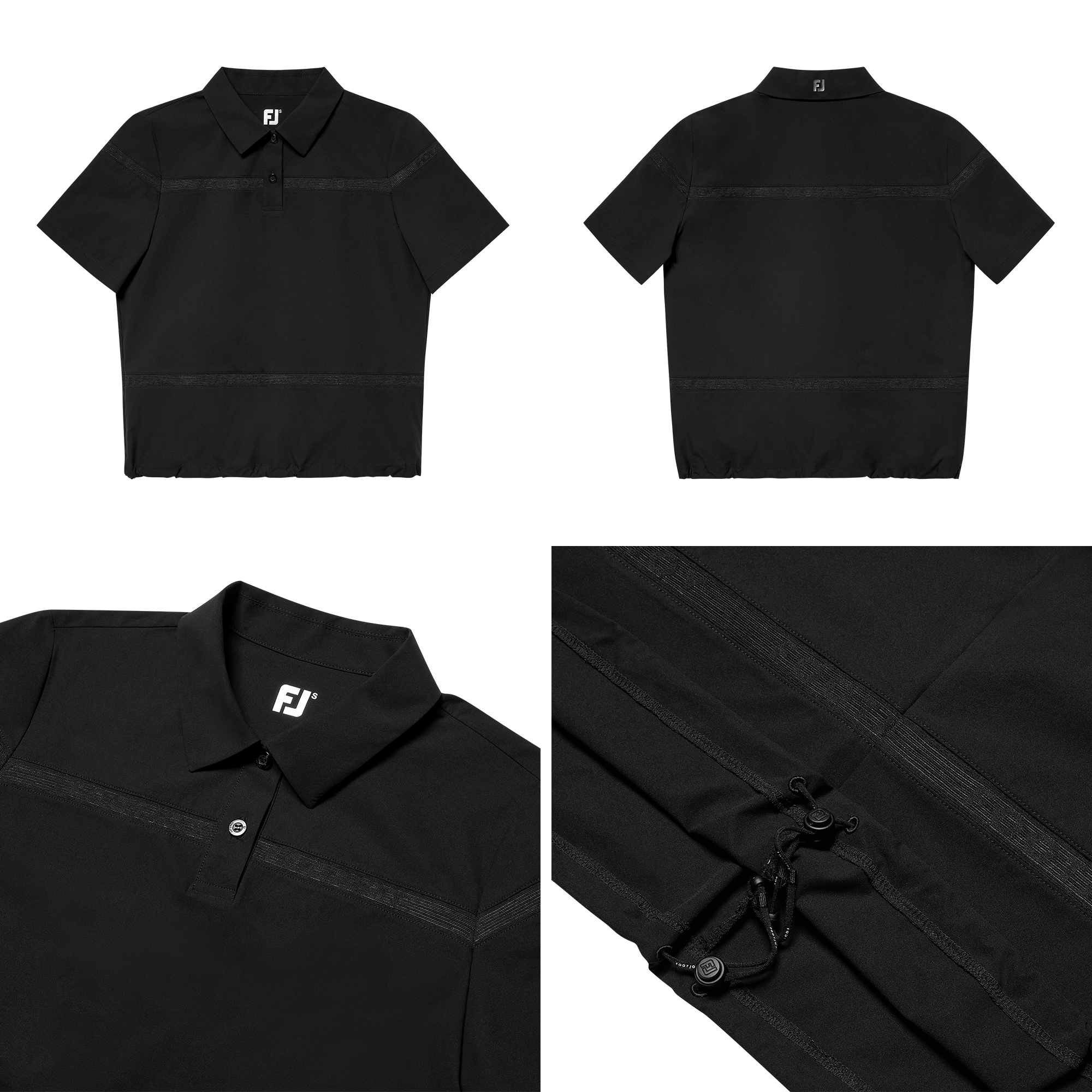 여성 판타스틱 우븐 폴로 셔츠