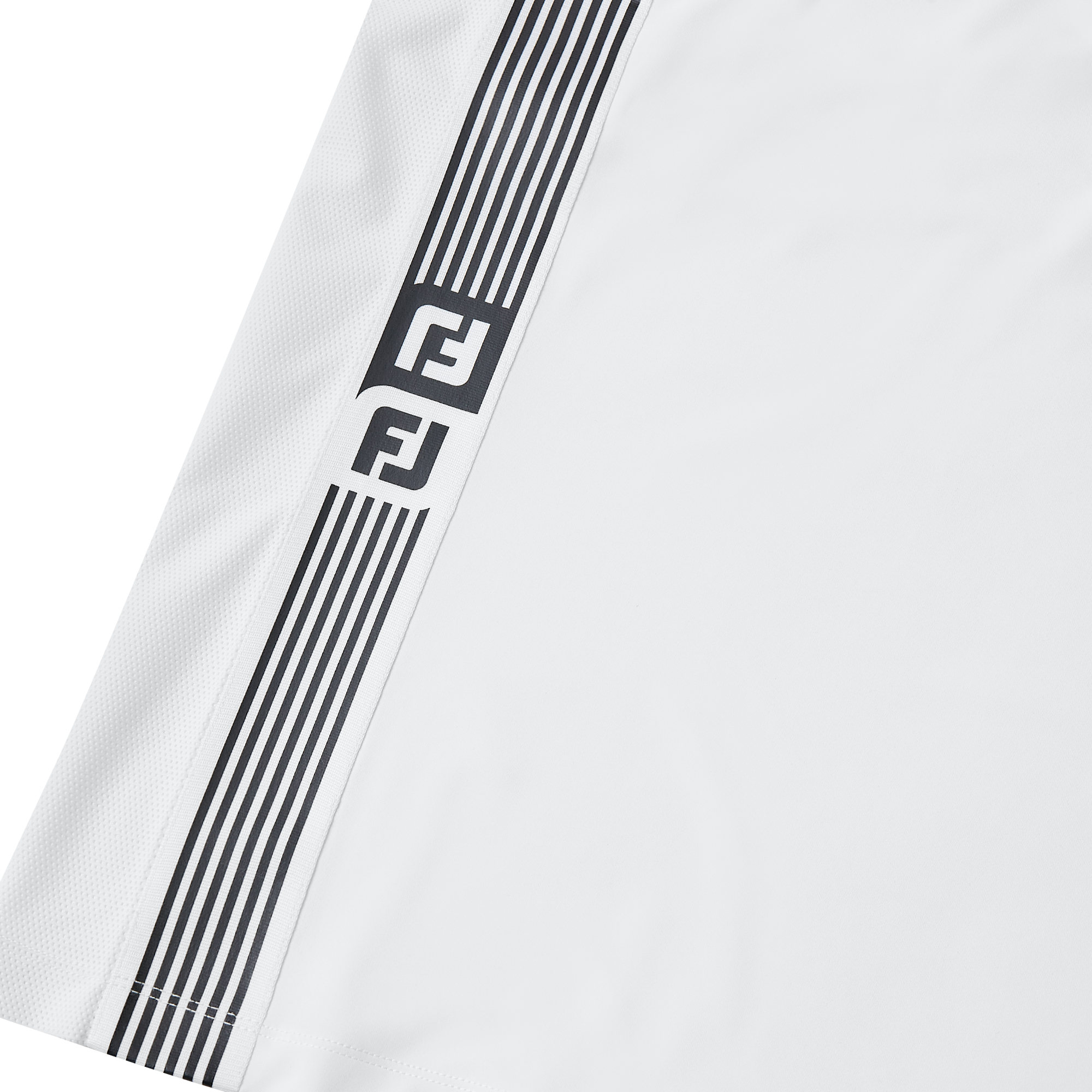 스트라이프 로고 하이브리드 폴로 셔츠