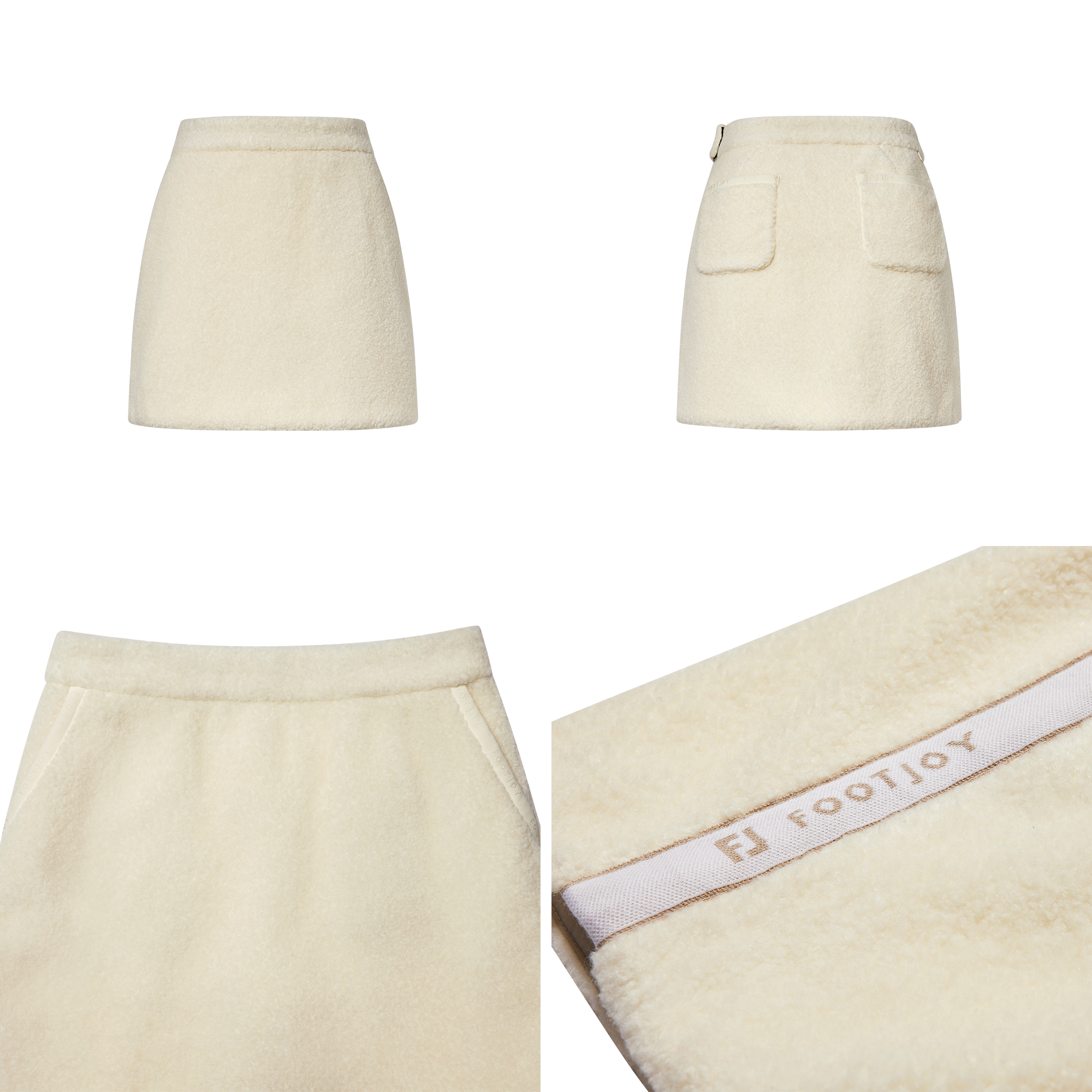 여성 플리스 스코트