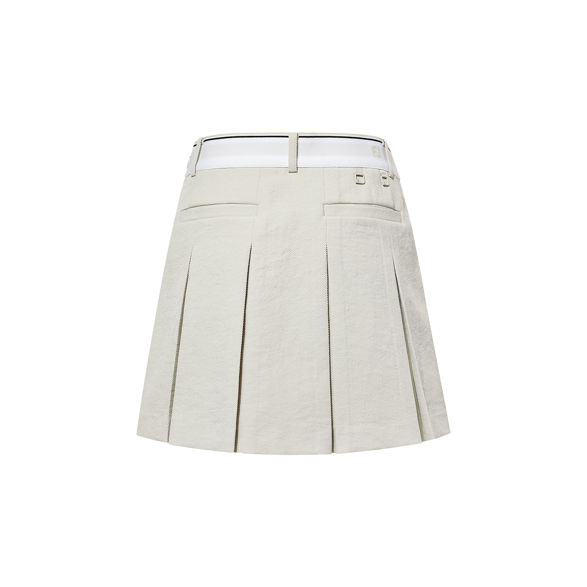 여성 에센셜 플리츠 스코트