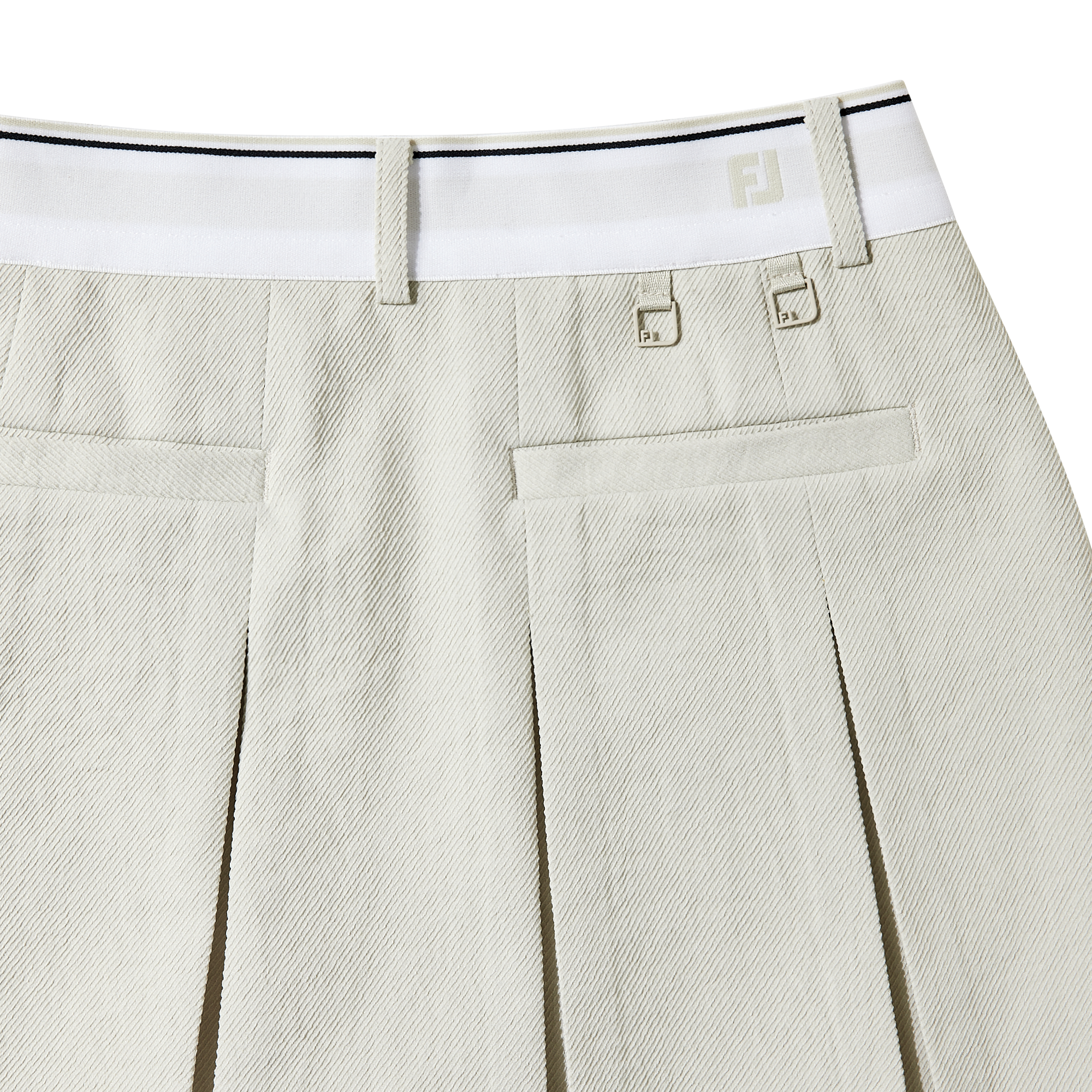 여성 에센셜 플리츠 스코트