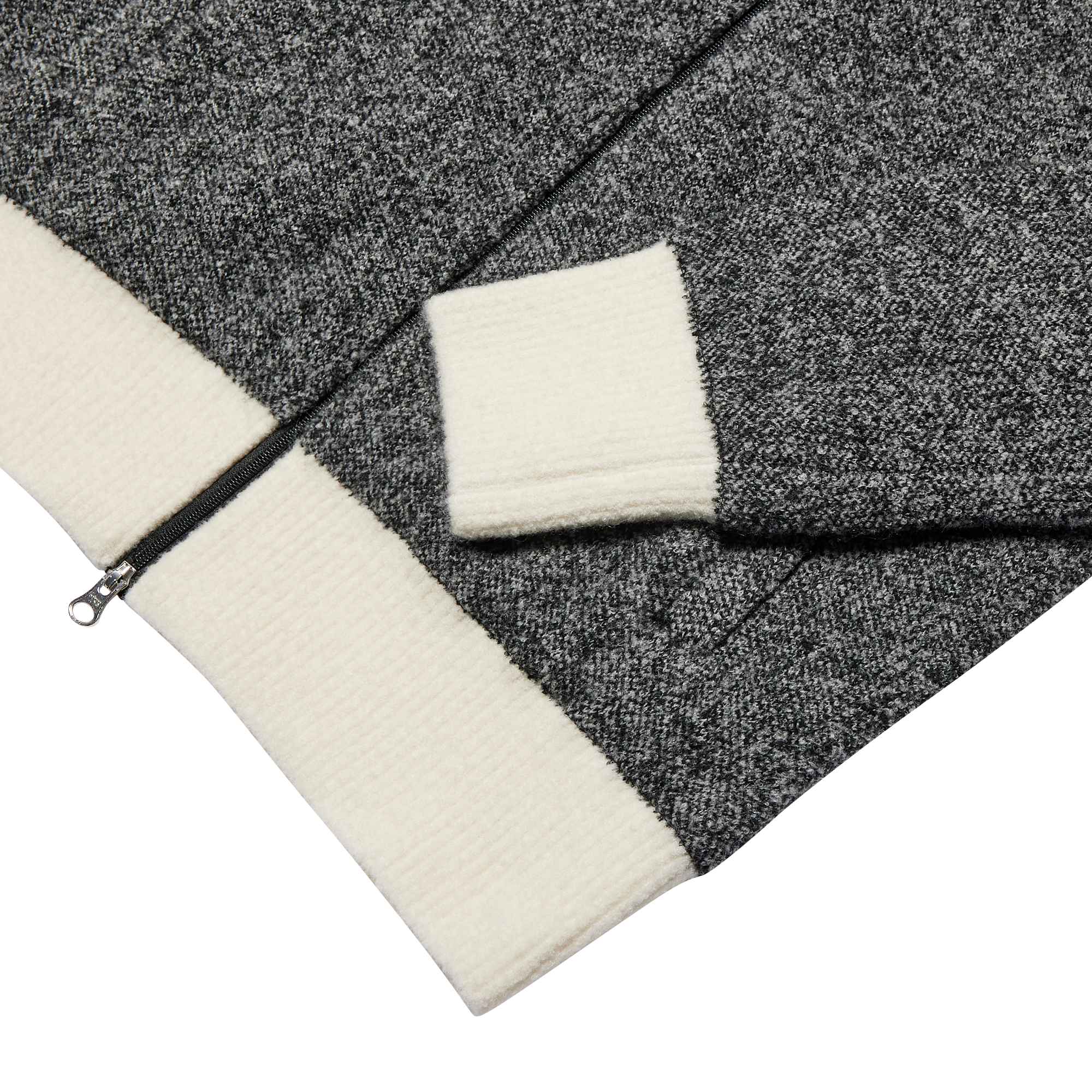 여성 풀집업 니트 자켓