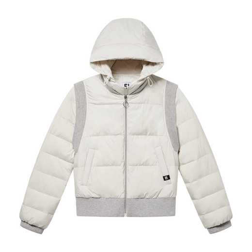 여성 투인원 다운 자켓