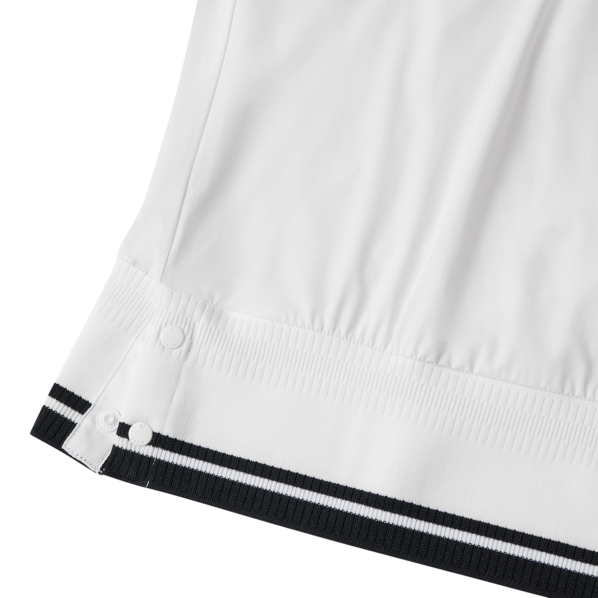 여성 블루종 하프 집업