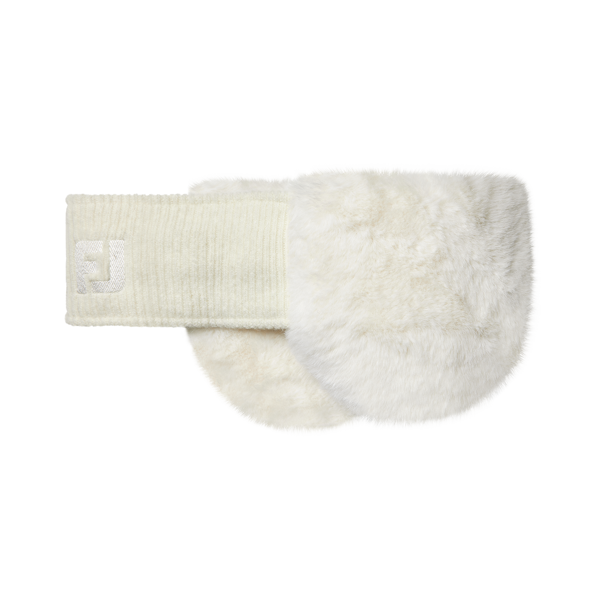 여성 퍼 밴드 바이저