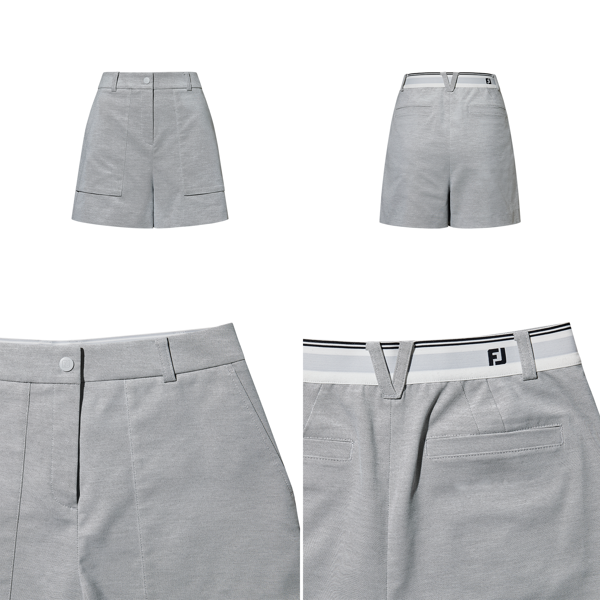 여성 스트라이프 쇼츠